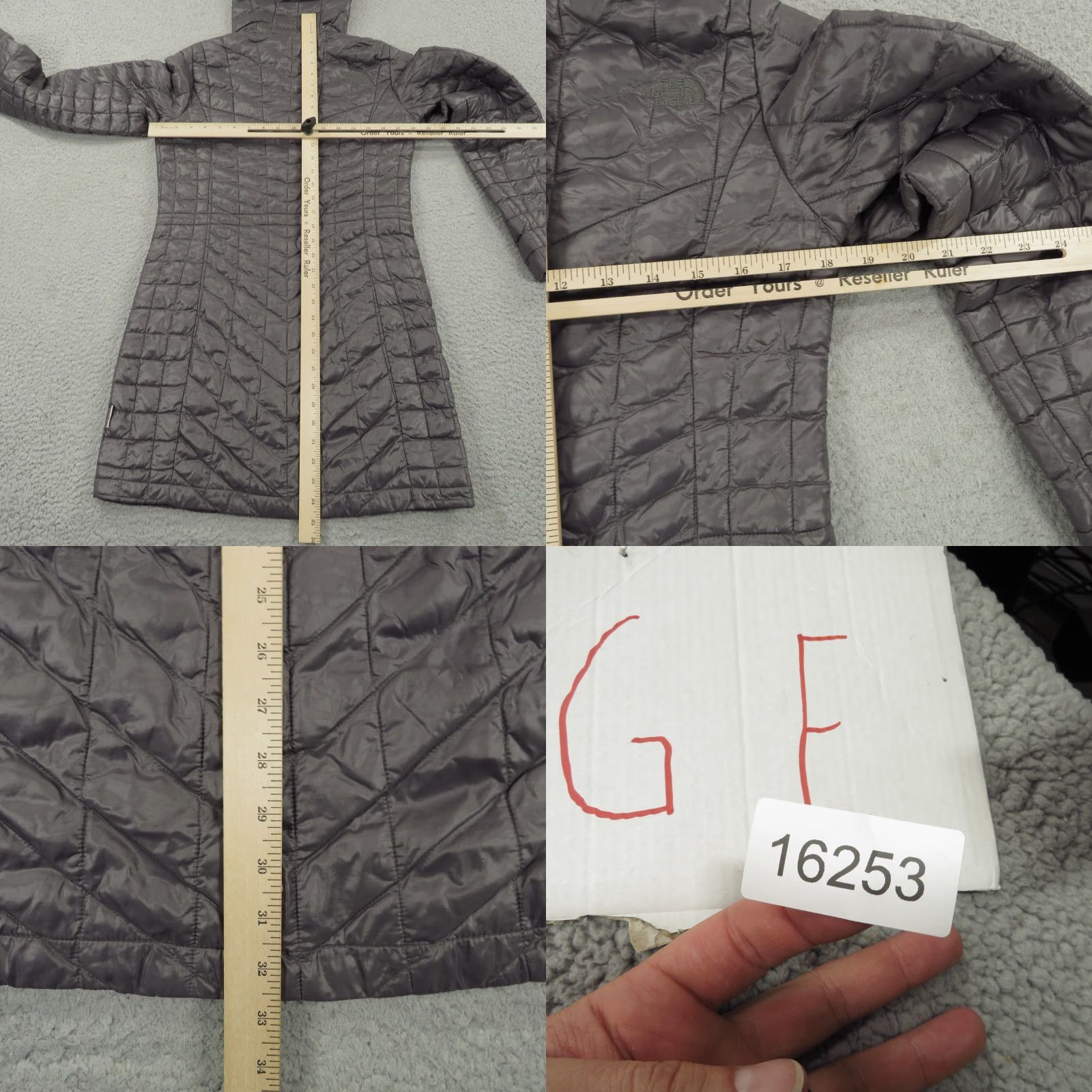 The North Face The North Face Jacket Womens Small Thermoball Parka Insulated Hooded Lightweight Jacket Size S / US 4 / IT 40 - 9 Thumbnail