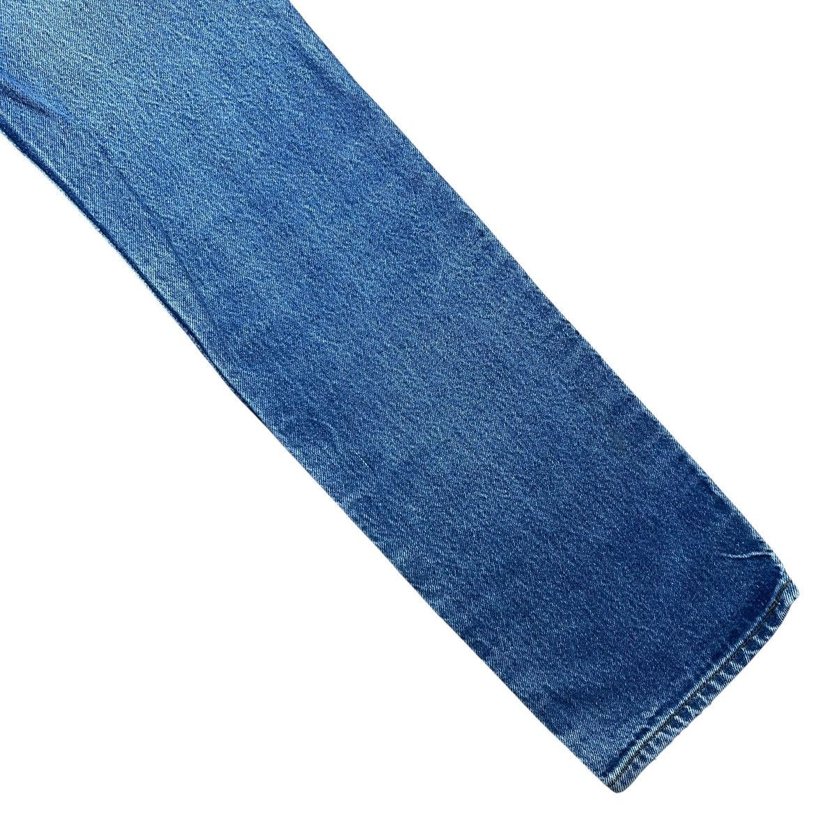 Levi's Vtg 1980s Levi’s 701 Button Fly Student USA Blue Denim Jeans Size 25" / US 0 / IT 36 - 10 Thumbnail