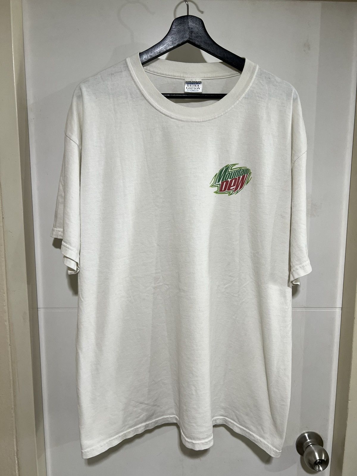 Vintage Vintage Mountain Dew Logo Tees Size US XL / EU 56 / 4 - 2 Thumbnail