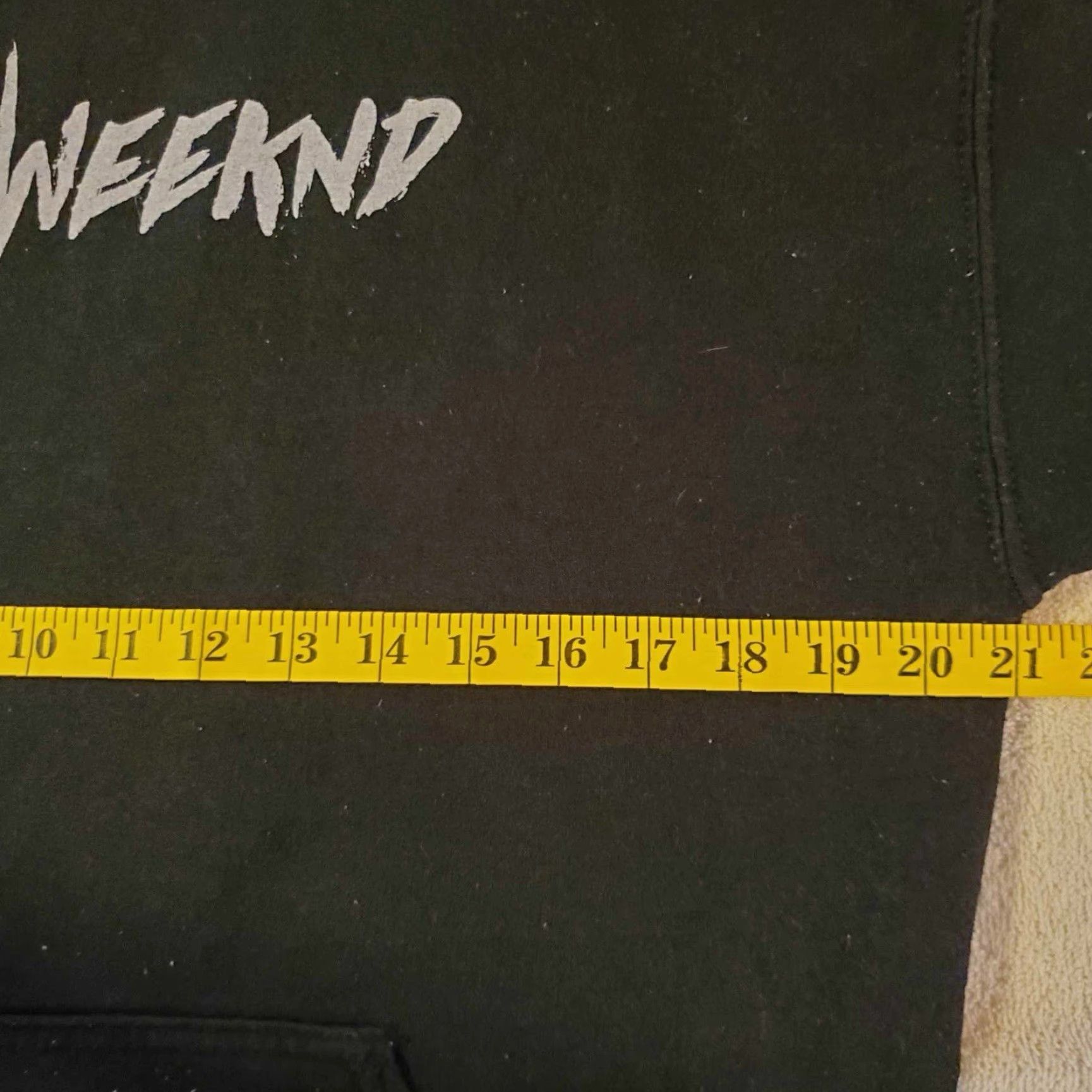 Vintage VINTAGE The Weekend Mens Medium Hoodie Horror Theme Sweatshirt M Size US M / EU 48-50 / 2 - 5 Thumbnail