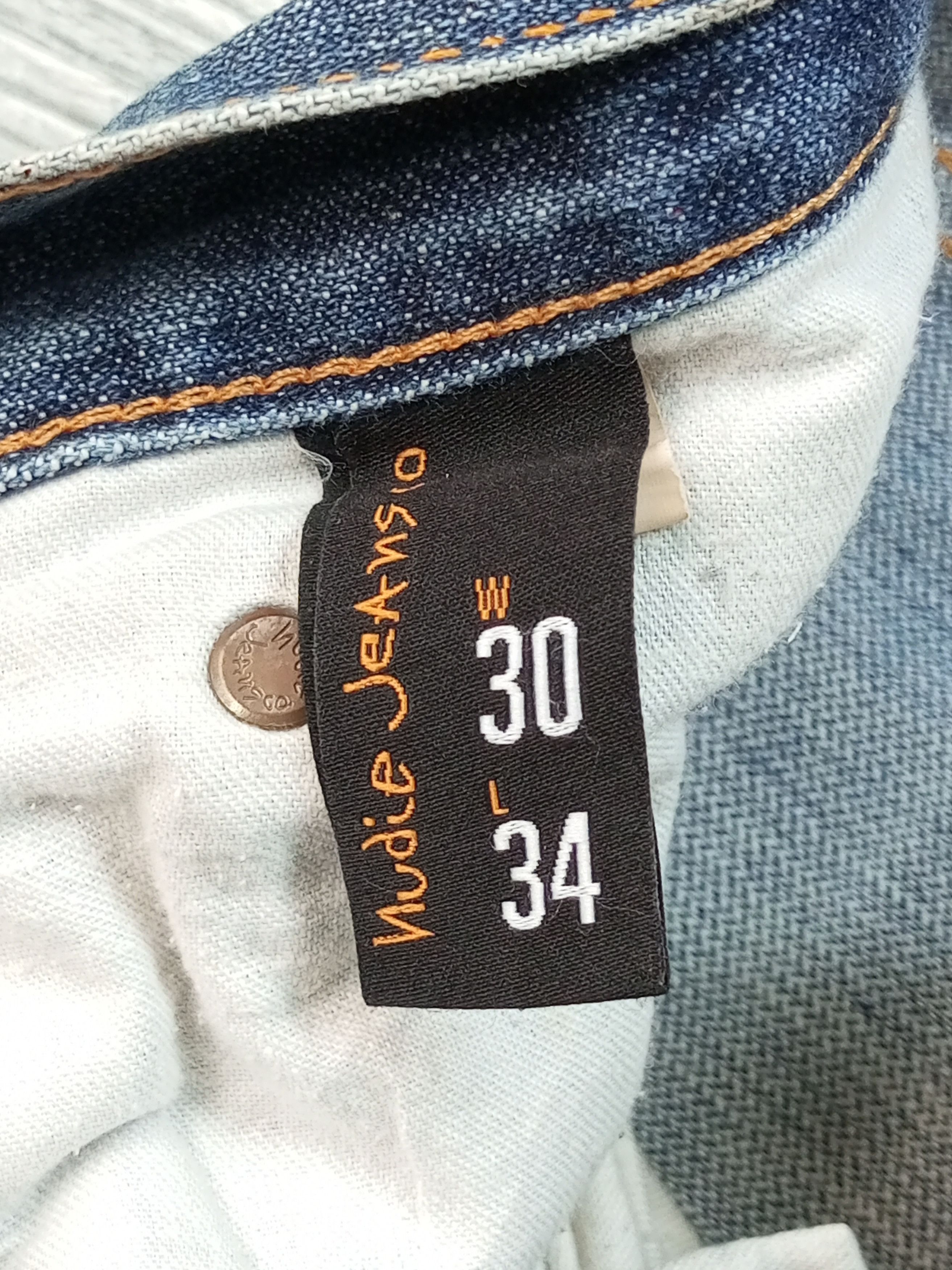 Nudie Jeans Vintage Nudie Jeans slim jim denim jeans size W 30 L 32 Size US 30 / EU 46 - 12 Thumbnail