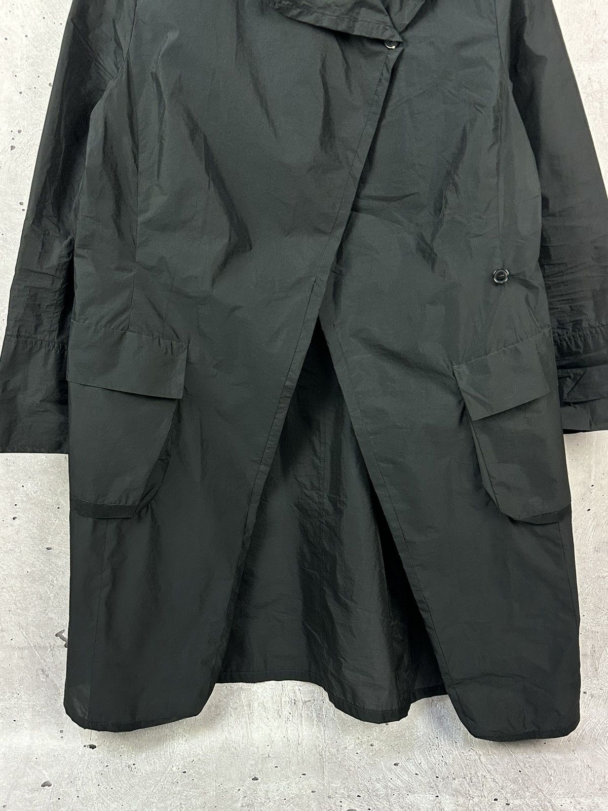 Designer × Vintage Vintage Oversized Black Long Sleeve Dress Size M / US 6-8 / IT 42-44 - 4 Thumbnail