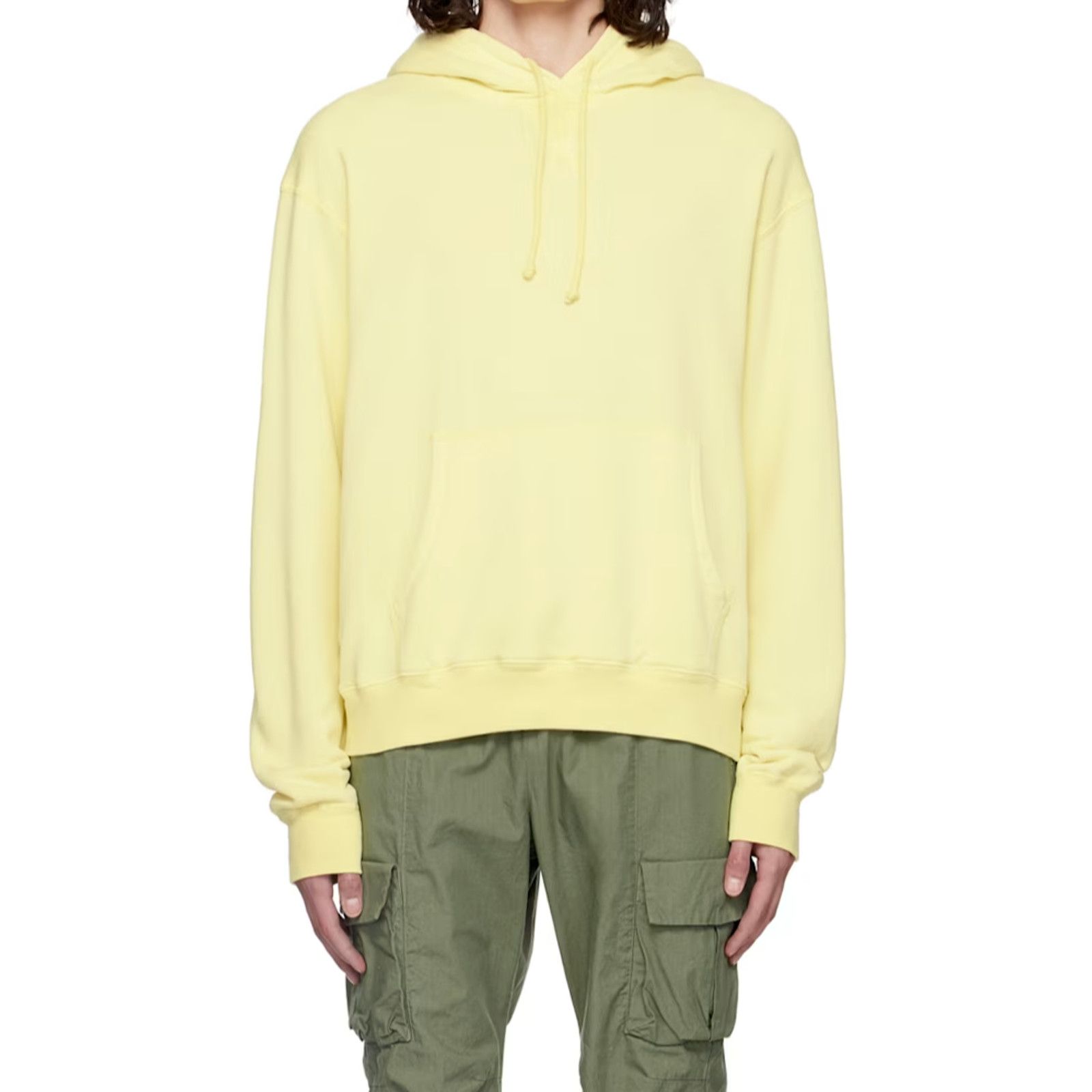 John Elliott John Elliot Vintage Fleece Yellow Hoodie Men’s Size 3/L NWT Size US L / EU 52-54 / 3 - 1 Thumbnail