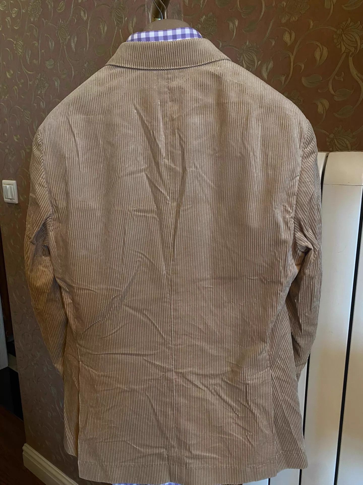 Brunello Cucinelli BC Double-Breasted Corduroy Suit Size 50 Size 50R - 3 Thumbnail