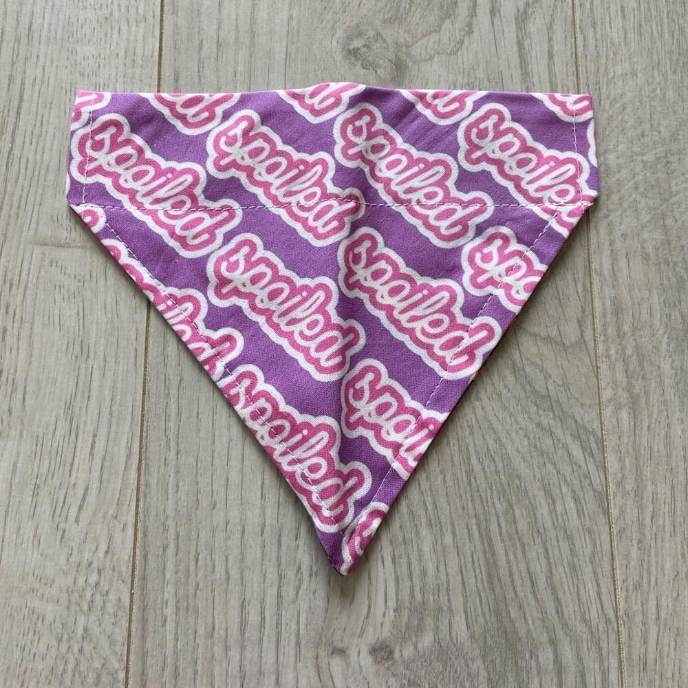 Designer Spoiled Dog Bandana Size ONE SIZE - 1 Thumbnail