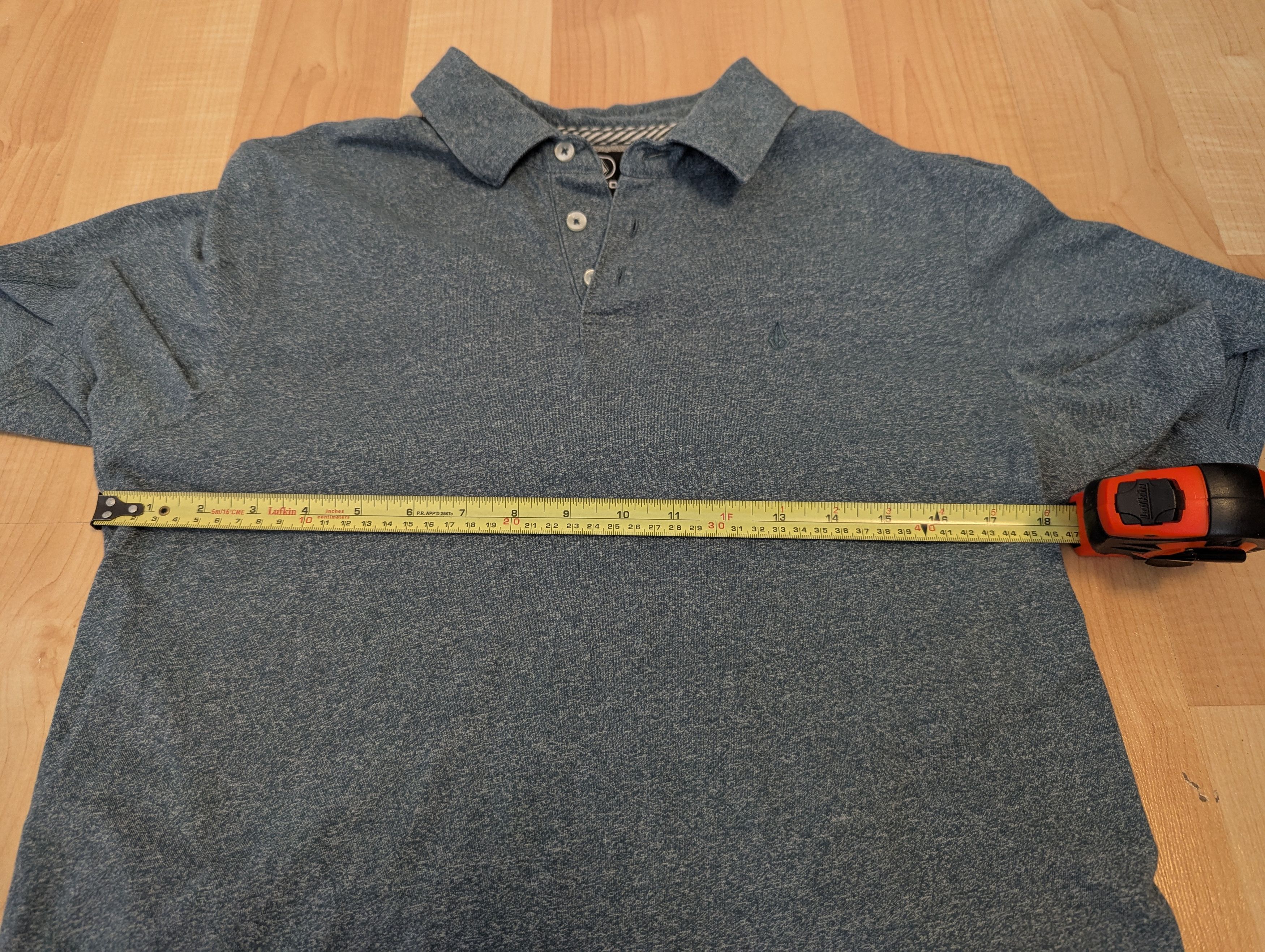 Volcom Men's Volcom Polo Blue/Green Heather Size US M / EU 48-50 / 2 - 4 Thumbnail