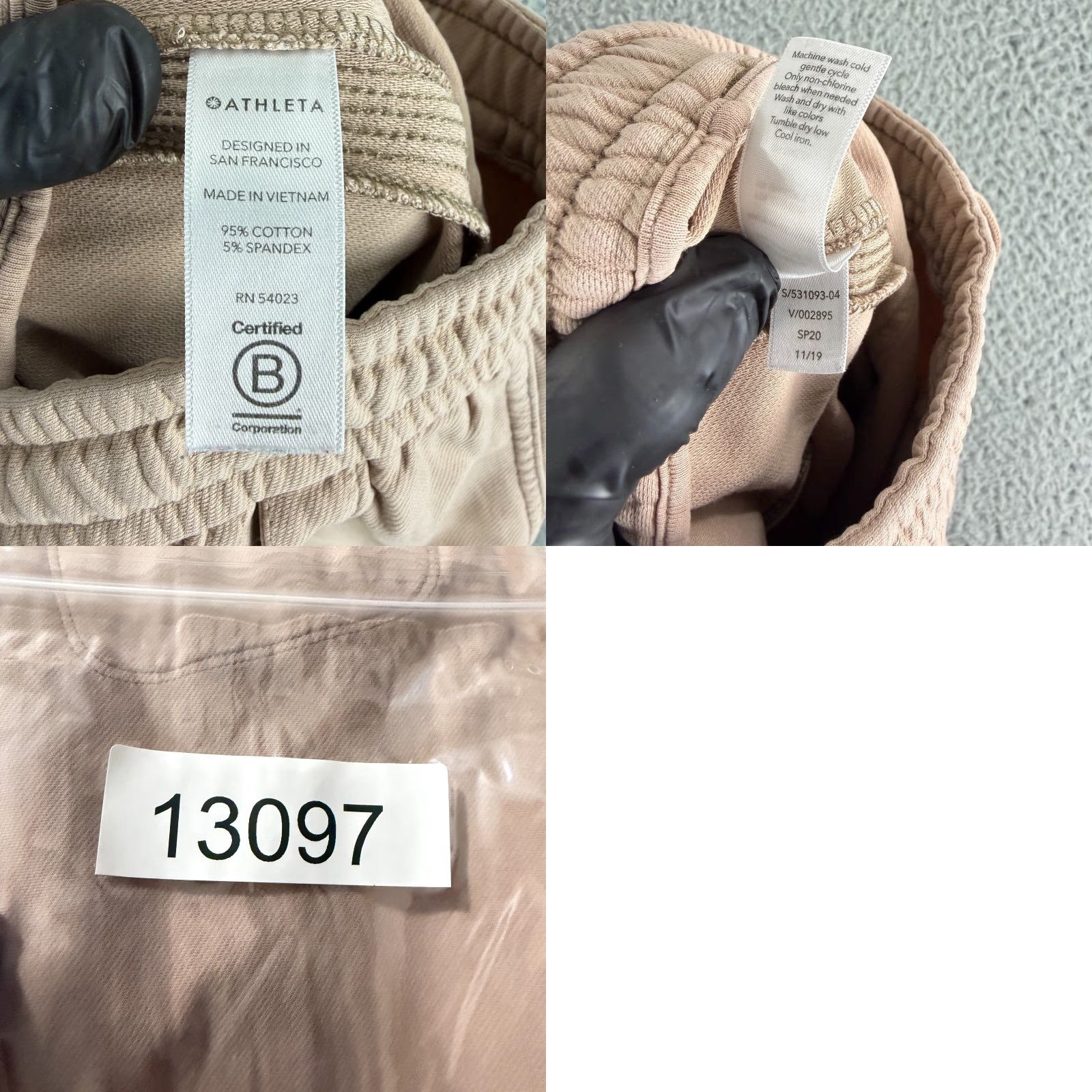 Athleta Athleta Farallon Cargo Crop Pants Womens Size 6 Beige Pull On Casual Size 28" / US 6 / IT 42 - 9 Thumbnail