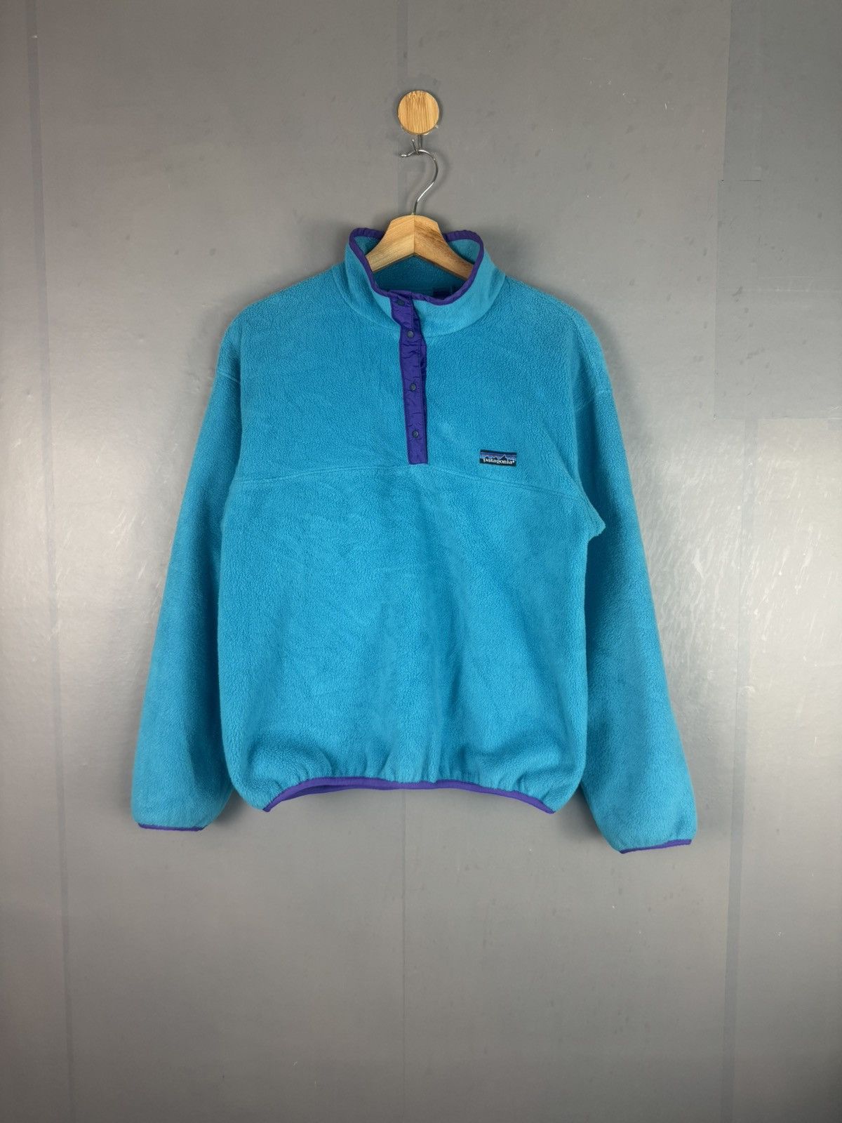 Patagonia × Vintage Vintage Patagonia Retro Snap button Fleece Size US M / EU 48-50 / 2 - 1 Thumbnail