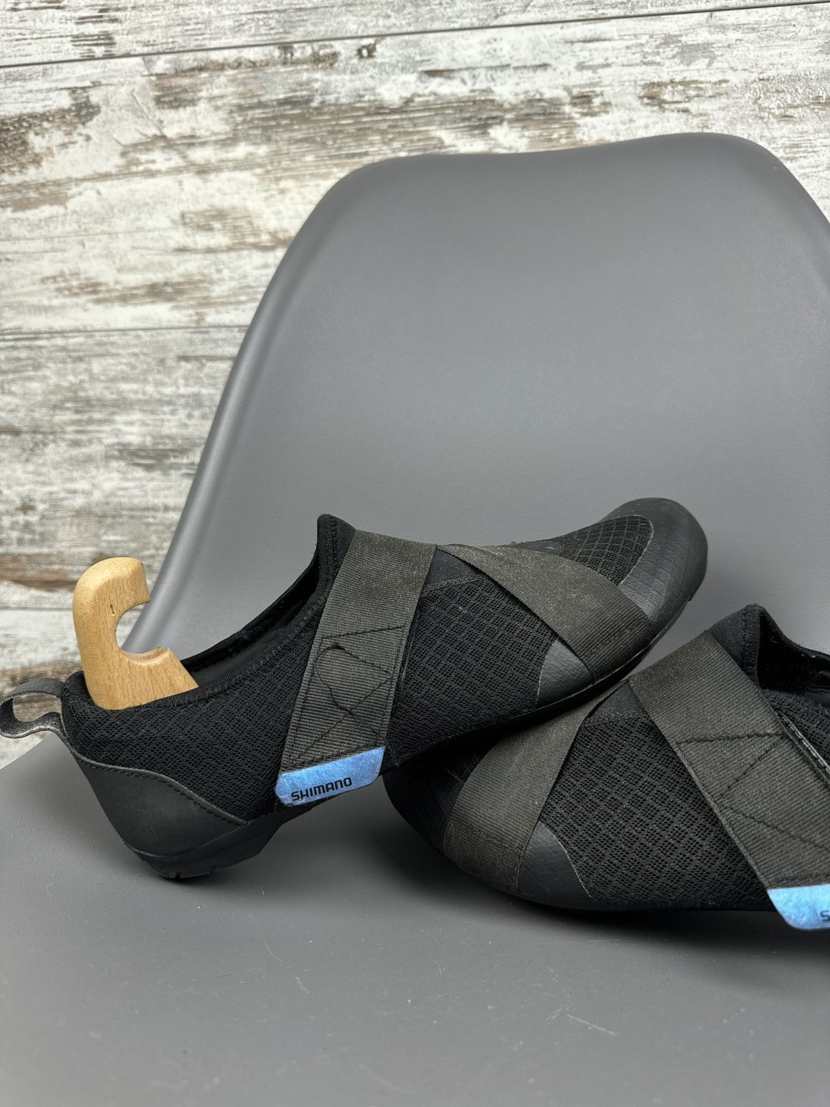 Other Mens Shimano Cycling Shoes SH IC100M size 43 black Size US 9 / EU 42 - 4 Thumbnail