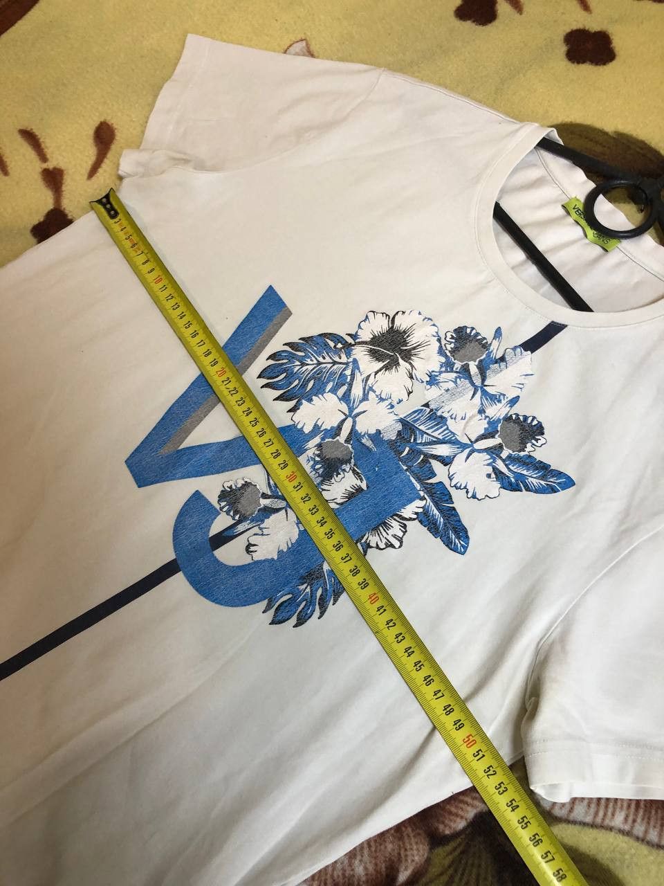 Versace Jeans Couture Luxury Versace Big Y2K Logo Short Sleeve T-Shirt Size US L / EU 52-54 / 3 - 7 Thumbnail