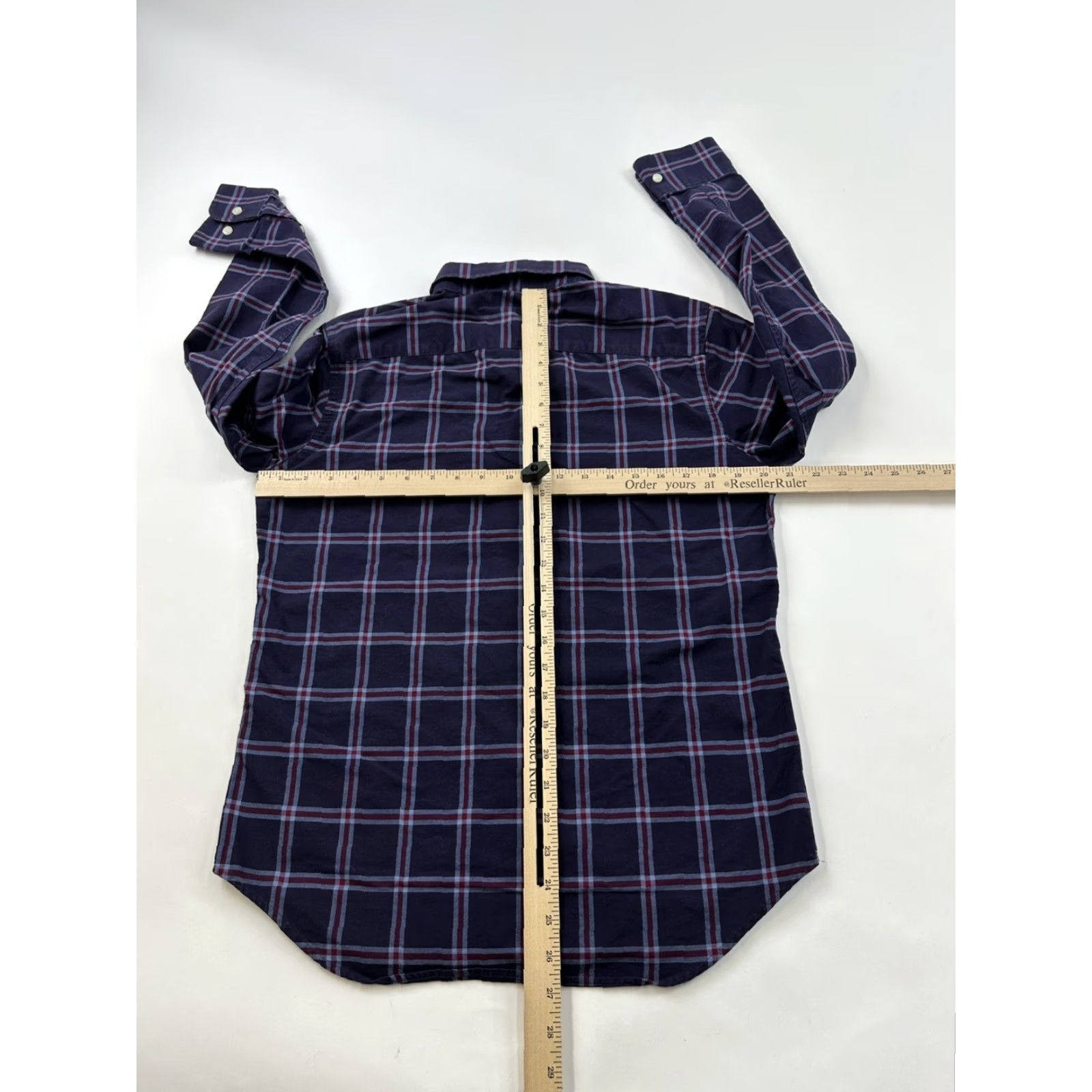 Banana Republic Banana Republic Shirt Men’s Small Plaid Button-Down Long Sleeve Size US S / EU 44-46 / 1 - 3 Thumbnail