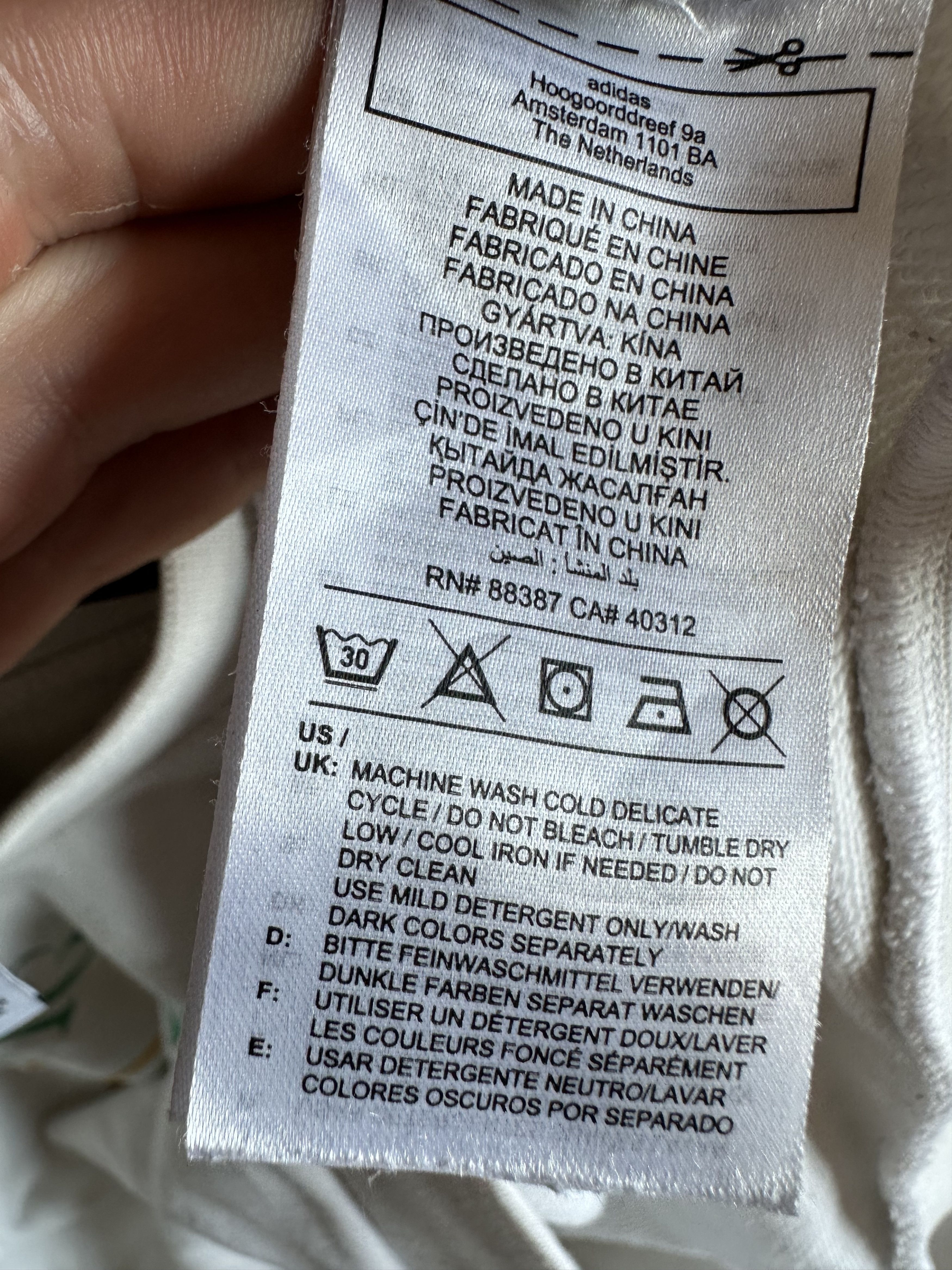 Adidas Adidas White sweatshirt Size M / US 6-8 / IT 42-44 - 4 Thumbnail