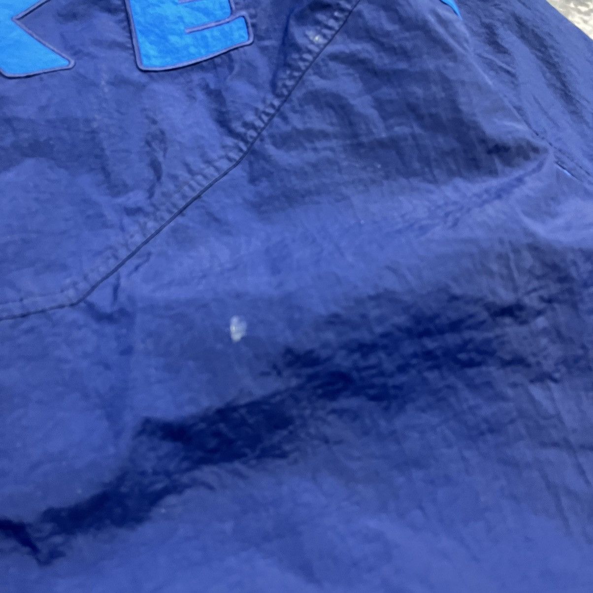 Nike VINTAGE 90s NIKE SWOOSH LOGO BLUE ZIP UP WINDBREAKER JACKET Size US XL / EU 56 / 4 - 8 Thumbnail