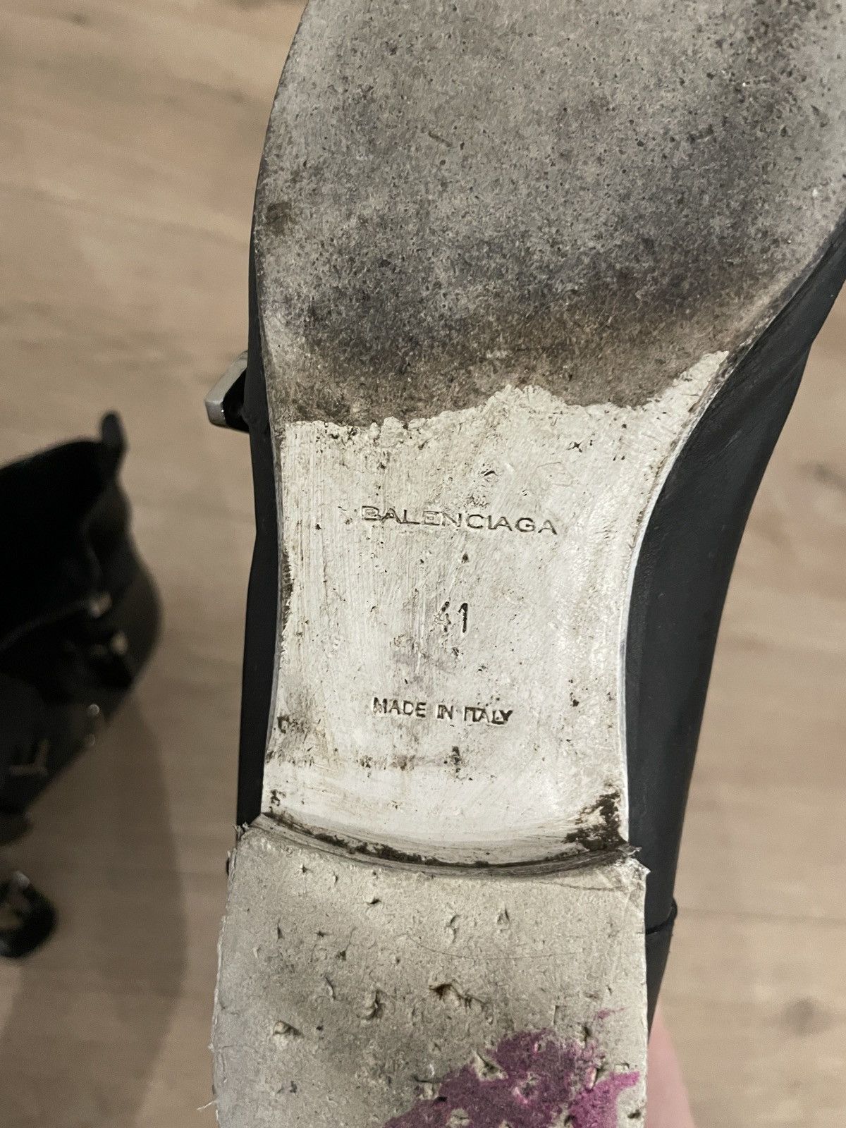 Balenciaga Balenciaga Monk strap buckle boots Size US 11 / IT 41 - 8 Thumbnail