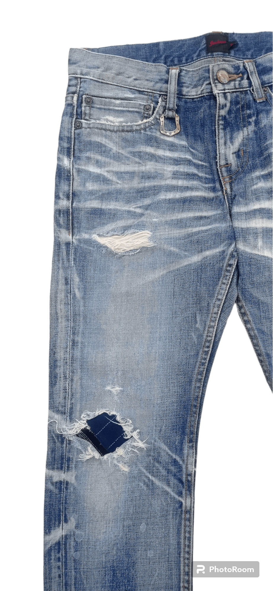 If Six Was Nine × Japanese Brand Japanese Brand Jackrose Seditionaries Rusty Flare Jeans Size US 29 - 9 Thumbnail