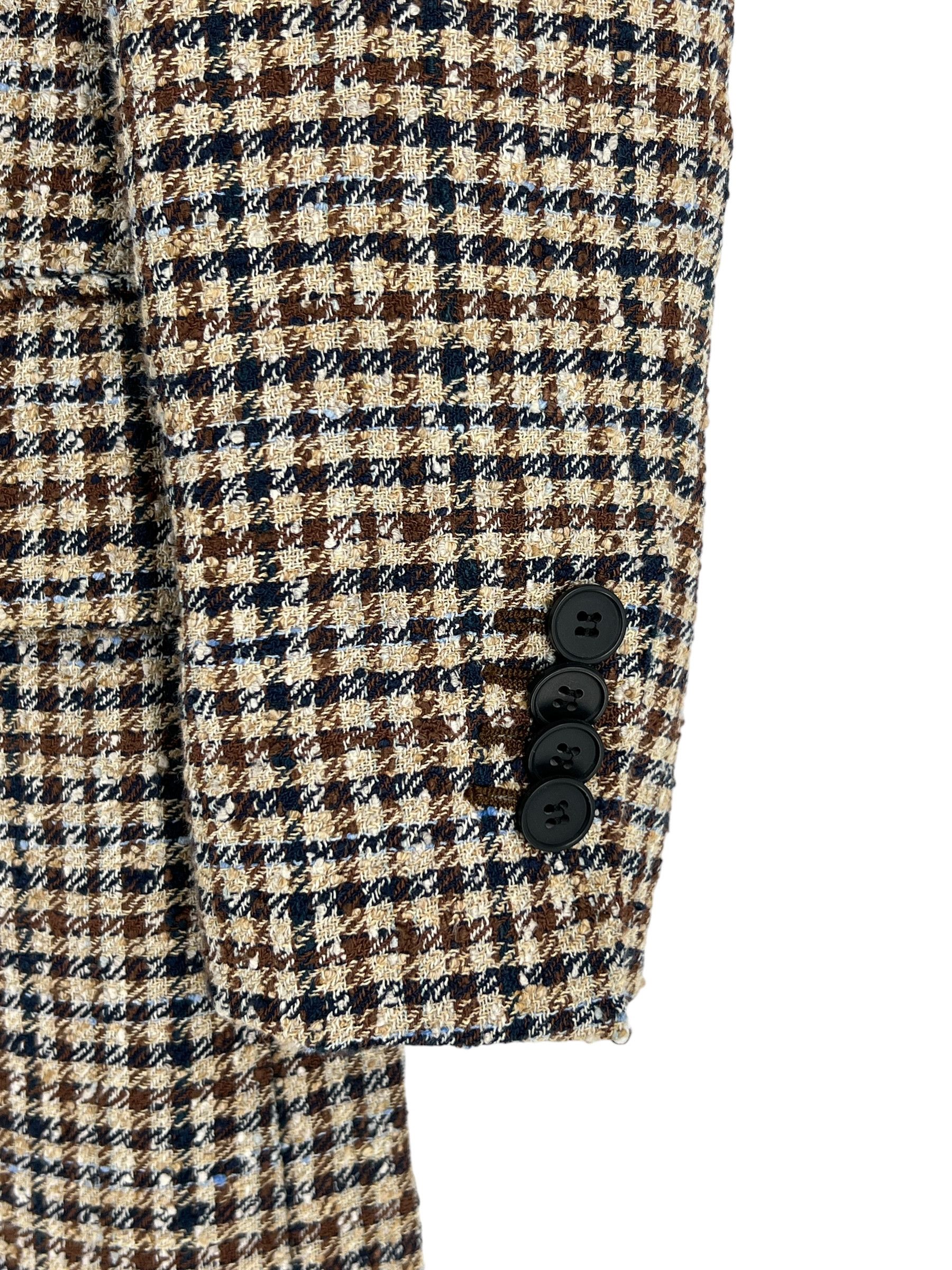 Other 2 Button Linen Wool Blazer Size XS (EU:34R; UK:8;US:6) Size XS / US 0-2 / IT 36-38 - 6 Thumbnail