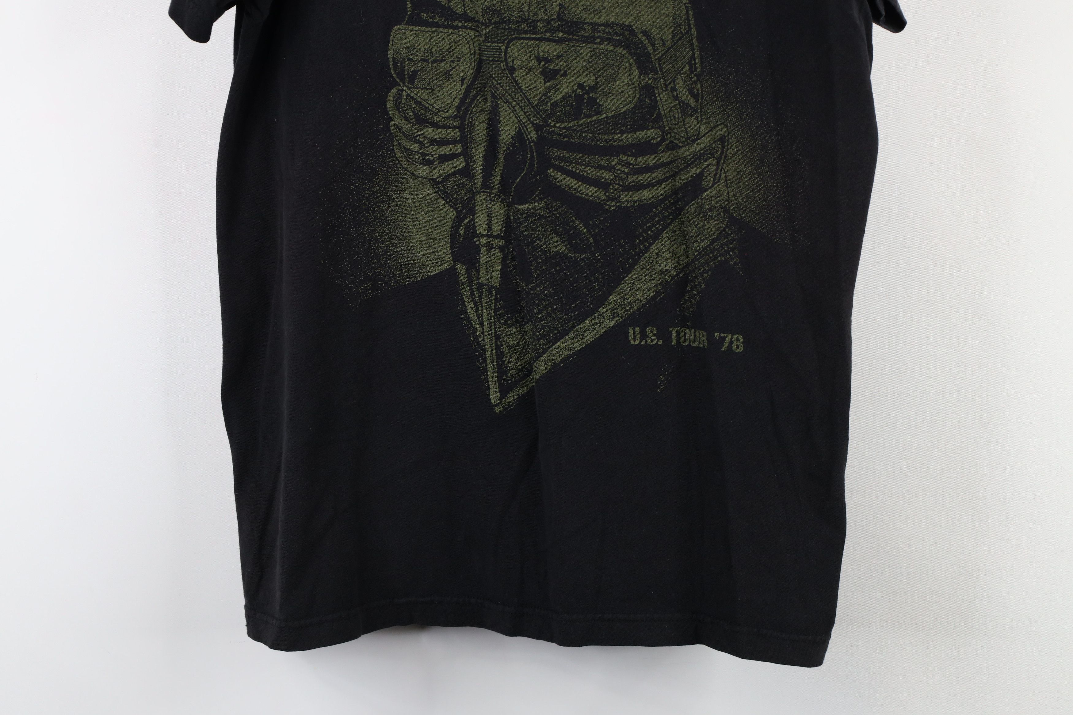 Vintage Retro Faded 1978 US Tour Black Sabbath Band T-Shirt Black Size US M / EU 48-50 / 2 - 3 Thumbnail