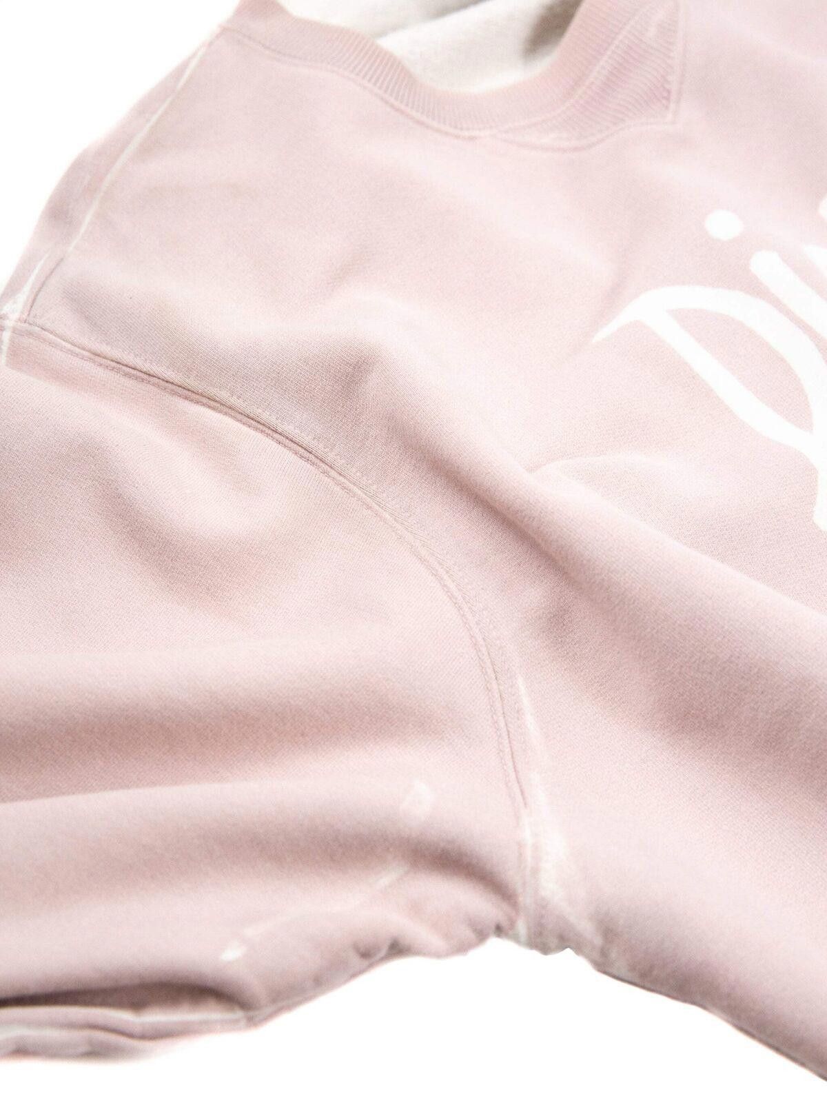 Dior Dior x Stussy Dusty Pink Dyed Sweatshirt Large Size US L / EU 52-54 / 3 - 3 Thumbnail