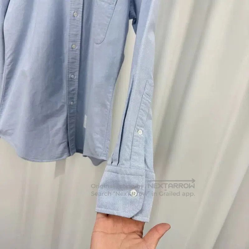Thom Browne Thom Browne Long Sleeve Logo Shirt . Size US M / EU 48-50 / 2 - 4 Thumbnail