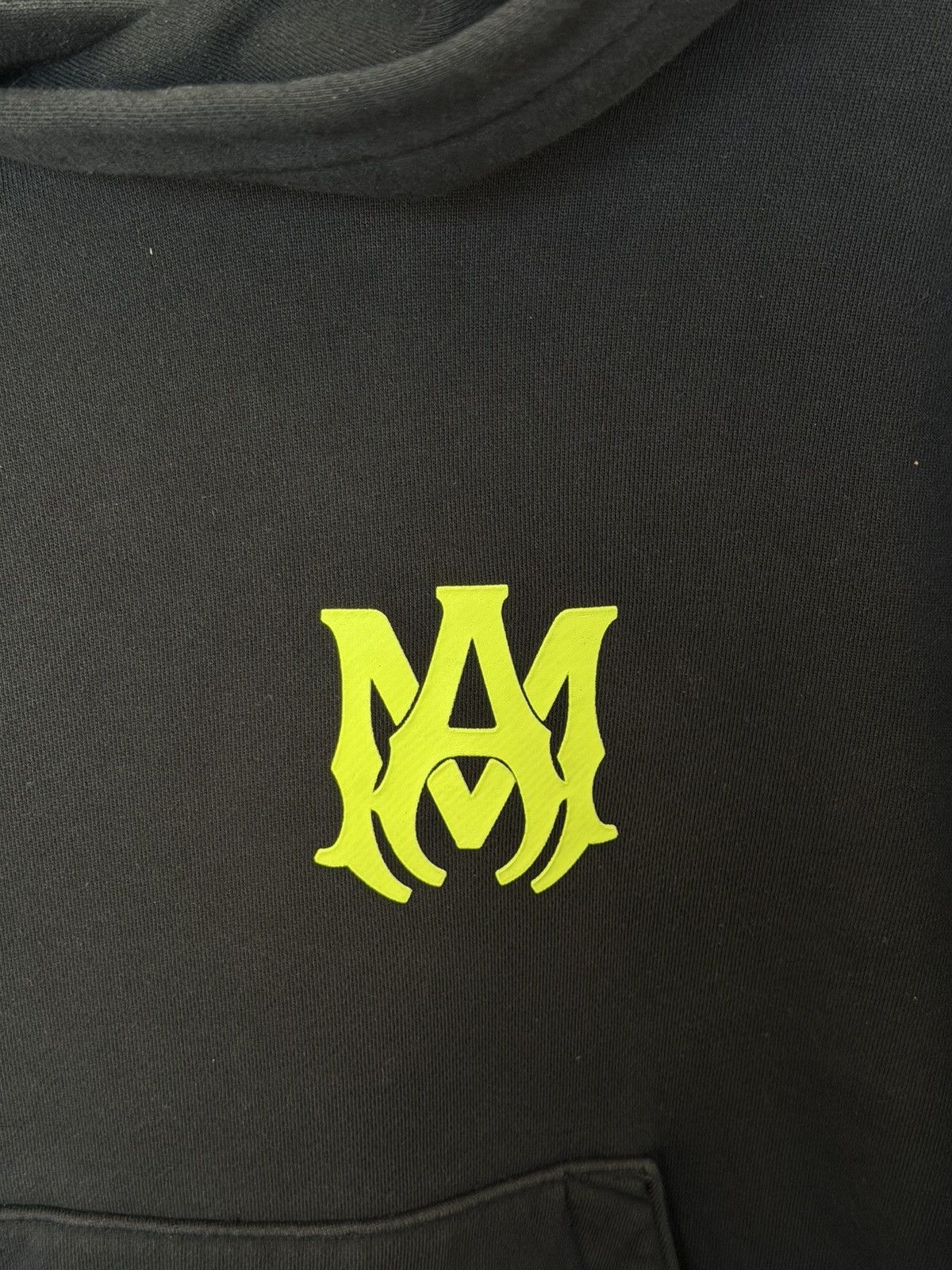 Amiri Amiri Hoodie With Yellow Print Size US M / EU 48-50 / 2 - 4 Thumbnail