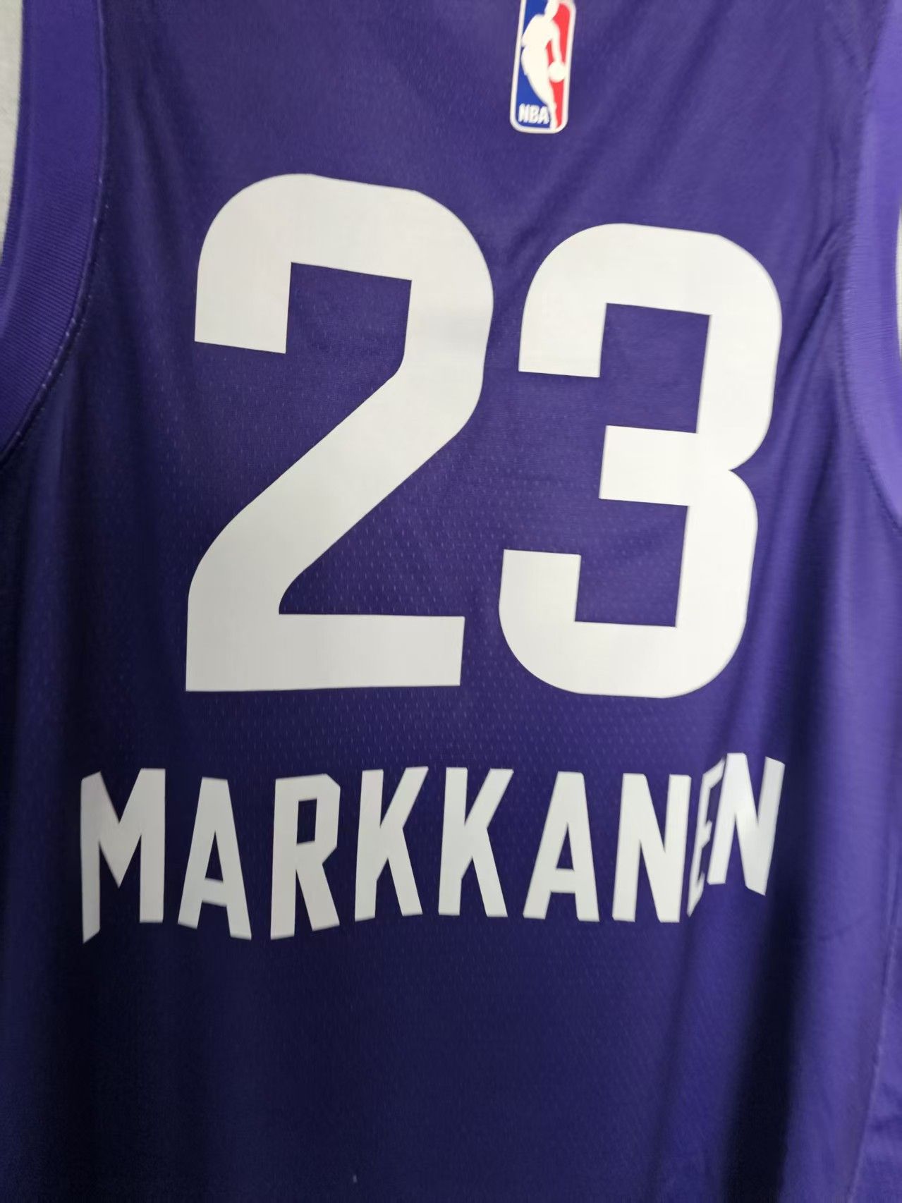 NBA Jazz #23 Markkanen Jersey Size US XL / EU 56 / 4 - 4 Thumbnail