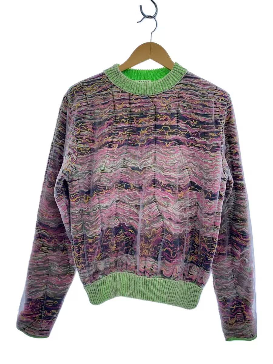 Acne Studios Layered Mesh Stitch Knit Sweater Size US S / EU 44-46 / 1 - 1 Thumbnail