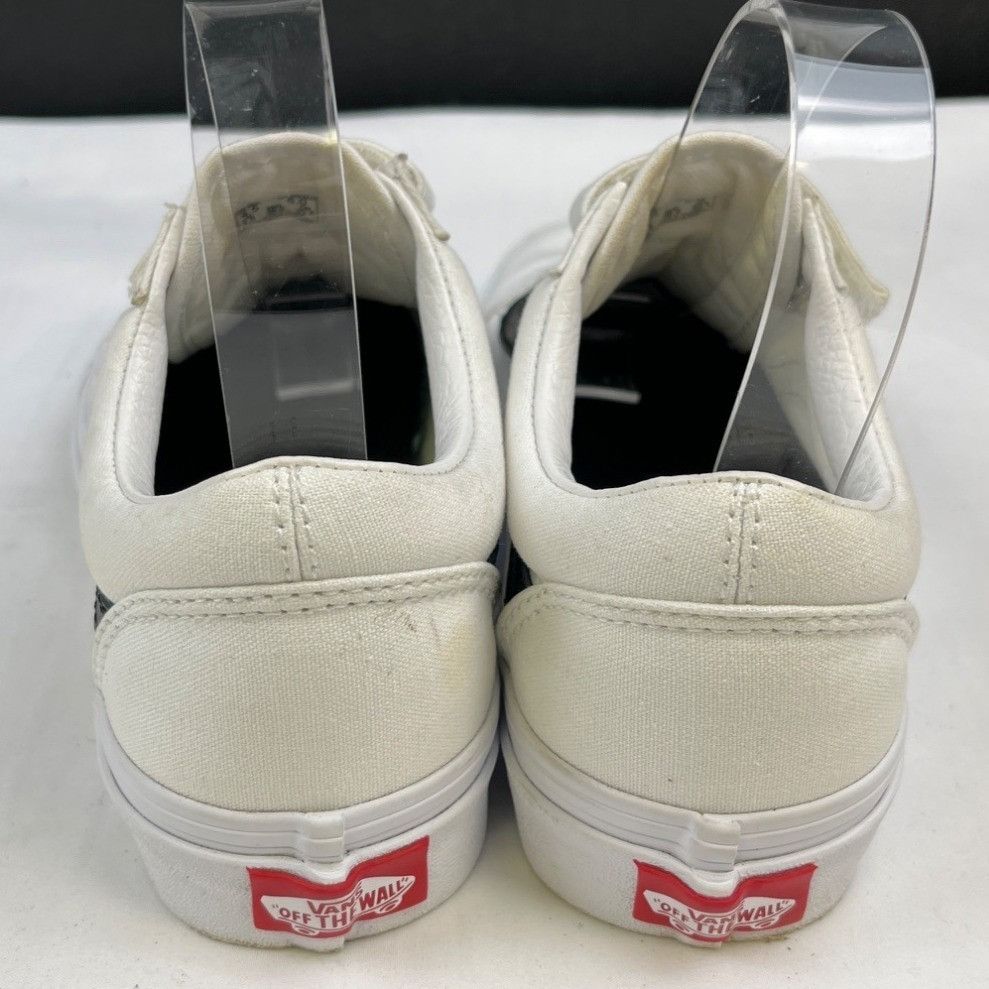 Vans Vans Unisex White Shoes/Sneakers Sz M4.5/W6 SKU 4253 Size US 6 / IT 36 - 2 Thumbnail