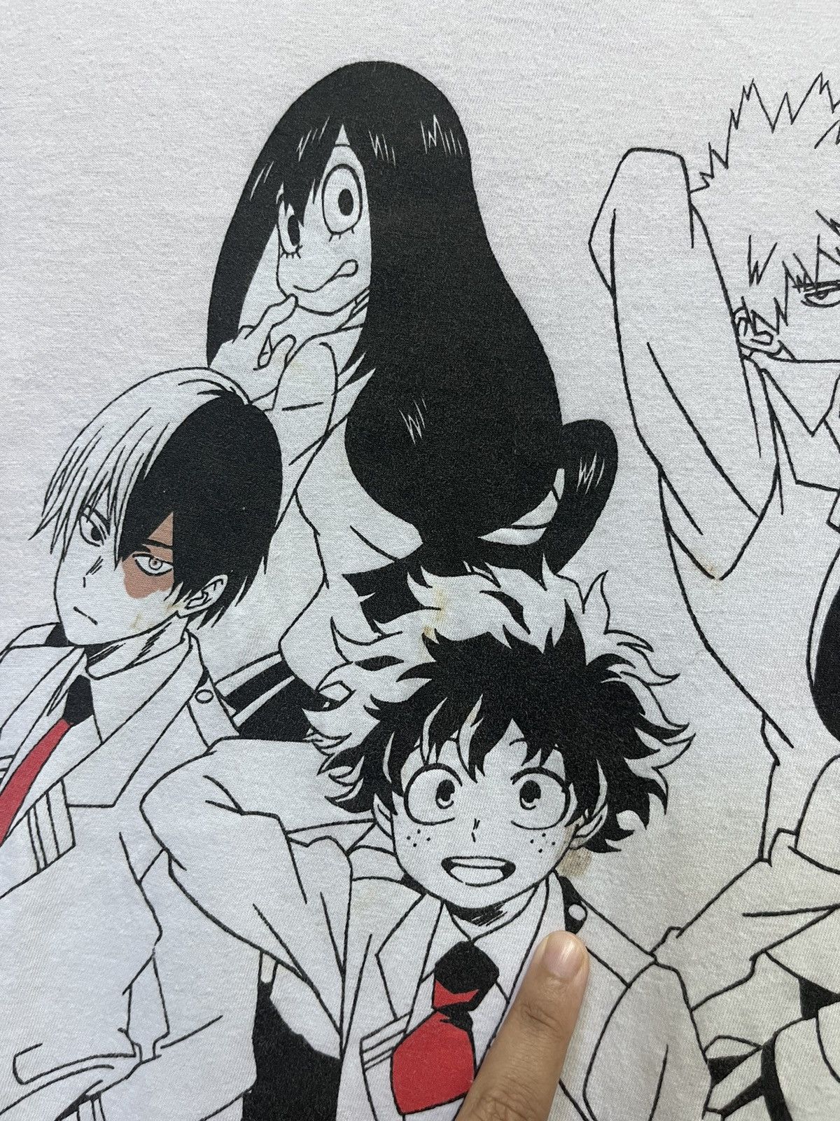 Anime × Japanese Brand Anime Manga My Hero Academia by Kōhei Horikoshi T-shirt Size US M / EU 48-50 / 2 - 2 Thumbnail
