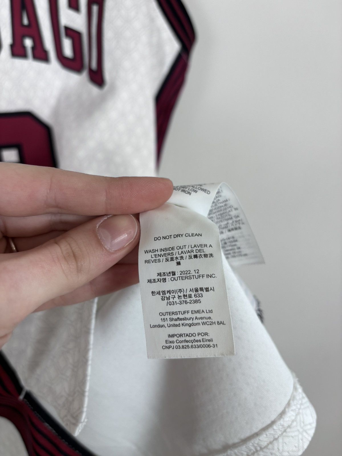 Nike Nike Chicago Bulls Zach Lavine #8 City Edition NBA Jersey Size US S / EU 44-46 / 1 - 12 Thumbnail