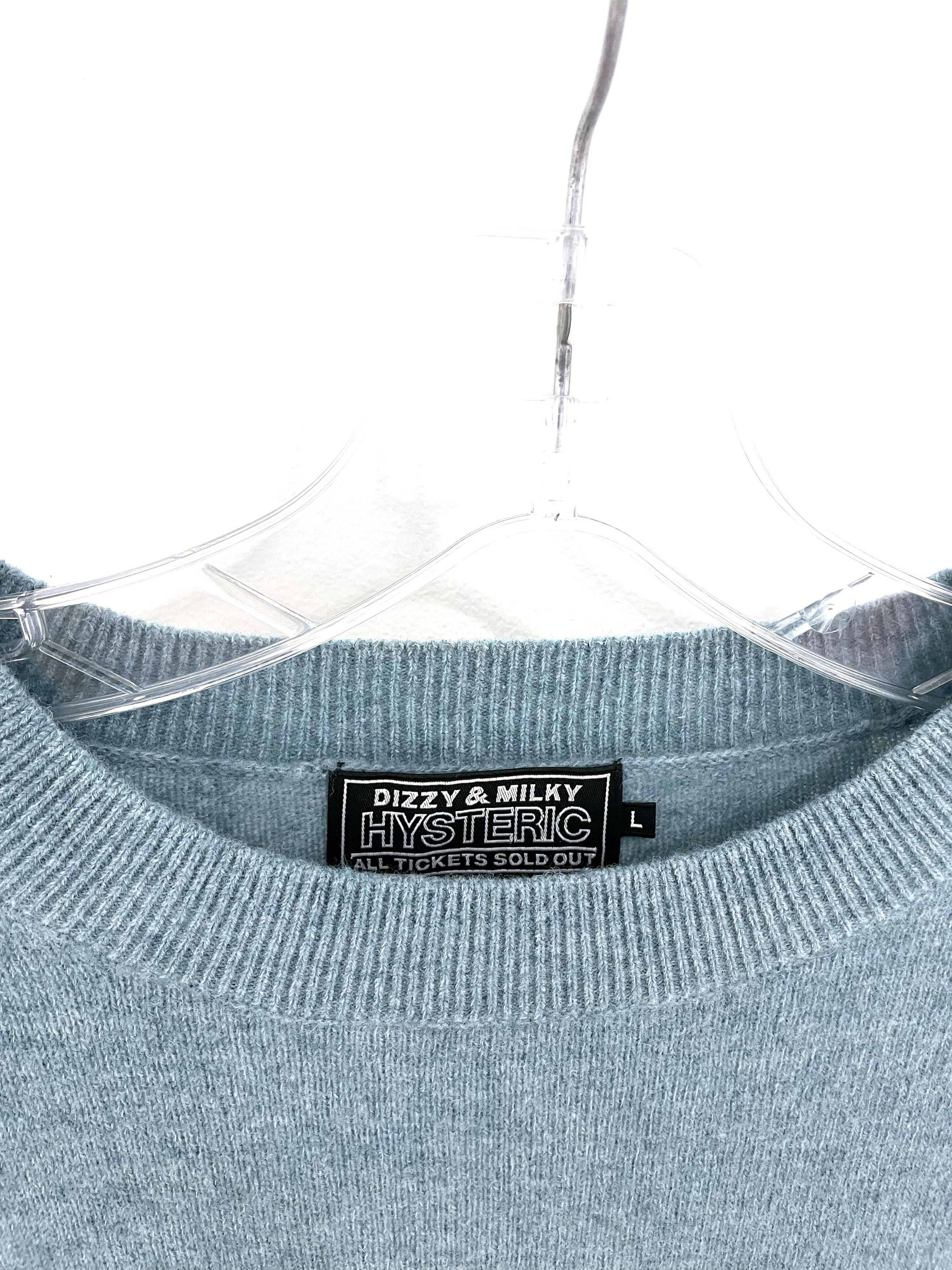 Hysteric Glamour Pill Logo Wool Sweater Size US L / EU 52-54 / 3 - 3 Thumbnail