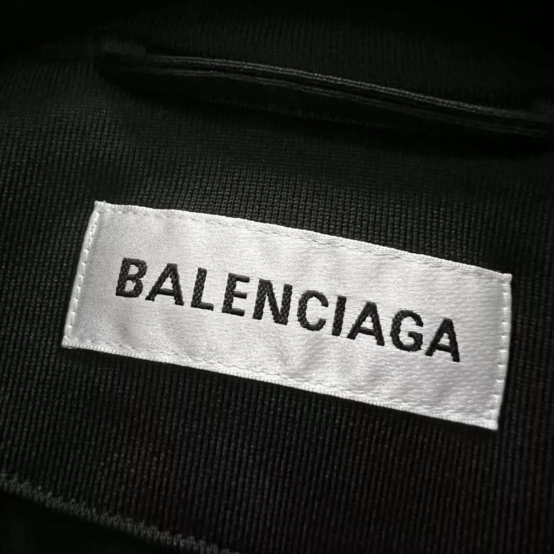 Balenciaga Balenciaga Black Zip-up Jacket with Lapel Collar Size US M / EU 48-50 / 2 - 3 Thumbnail