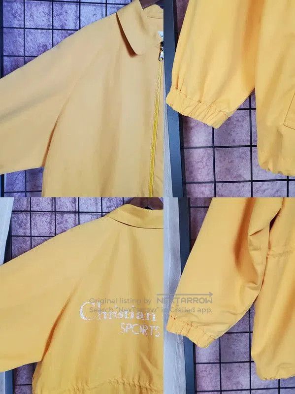 Dior Dior Sports Yellow Long Sleeve Cardigan . Size L / US 10 / IT 46 - 5 Thumbnail