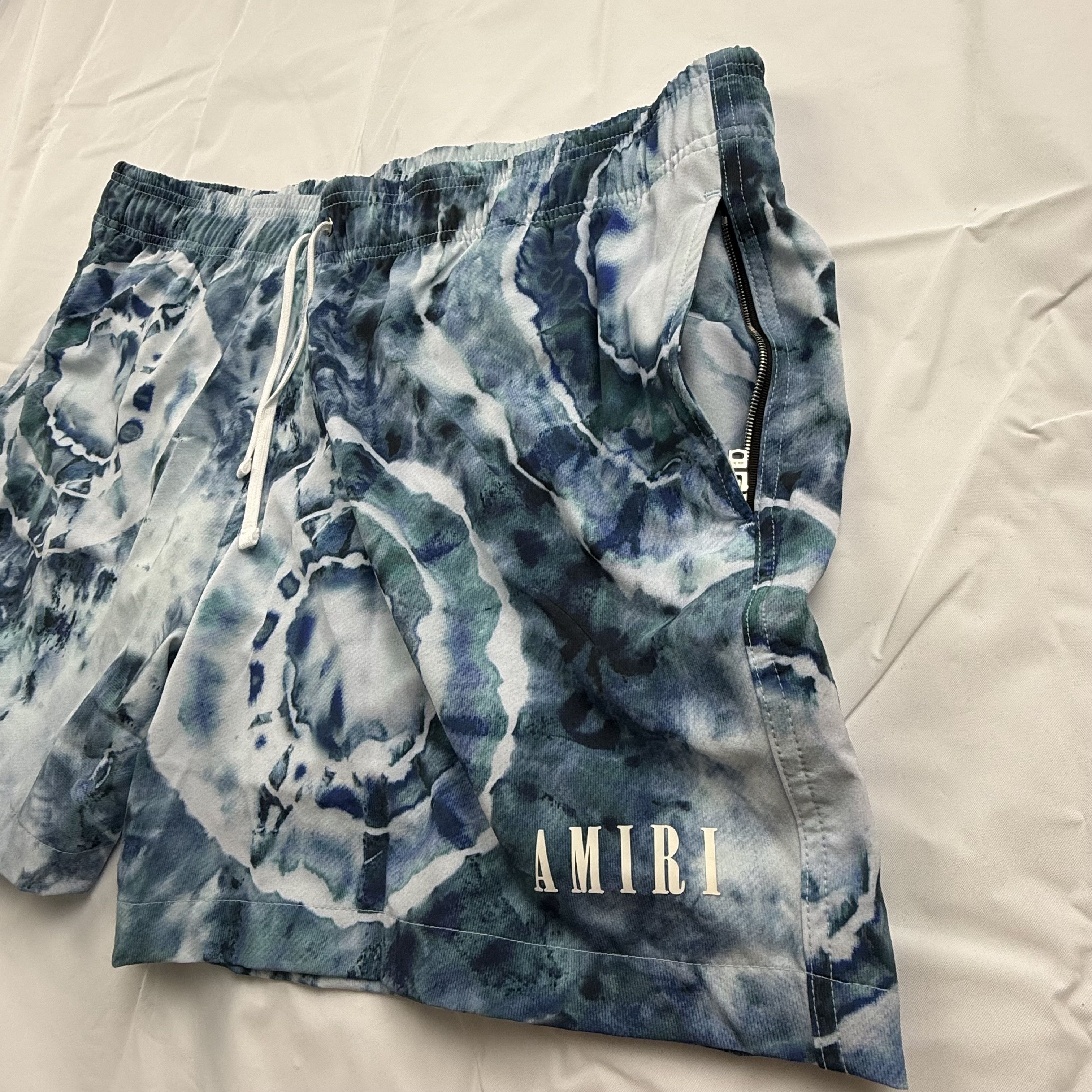 Amiri Amiri Zig Zag Swim Trunks Black Mens Large Size US 44 / EU 60 - 6 Thumbnail