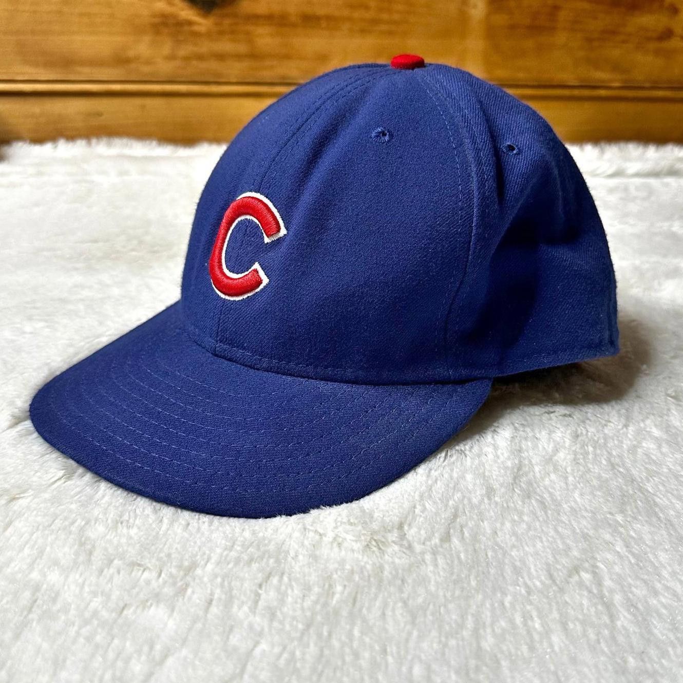 New Era × Vintage Vintage New Era Chicago Cubs Fitted Hat 7 3/4 MLB Baseball Size ONE SIZE - 1 Thumbnail
