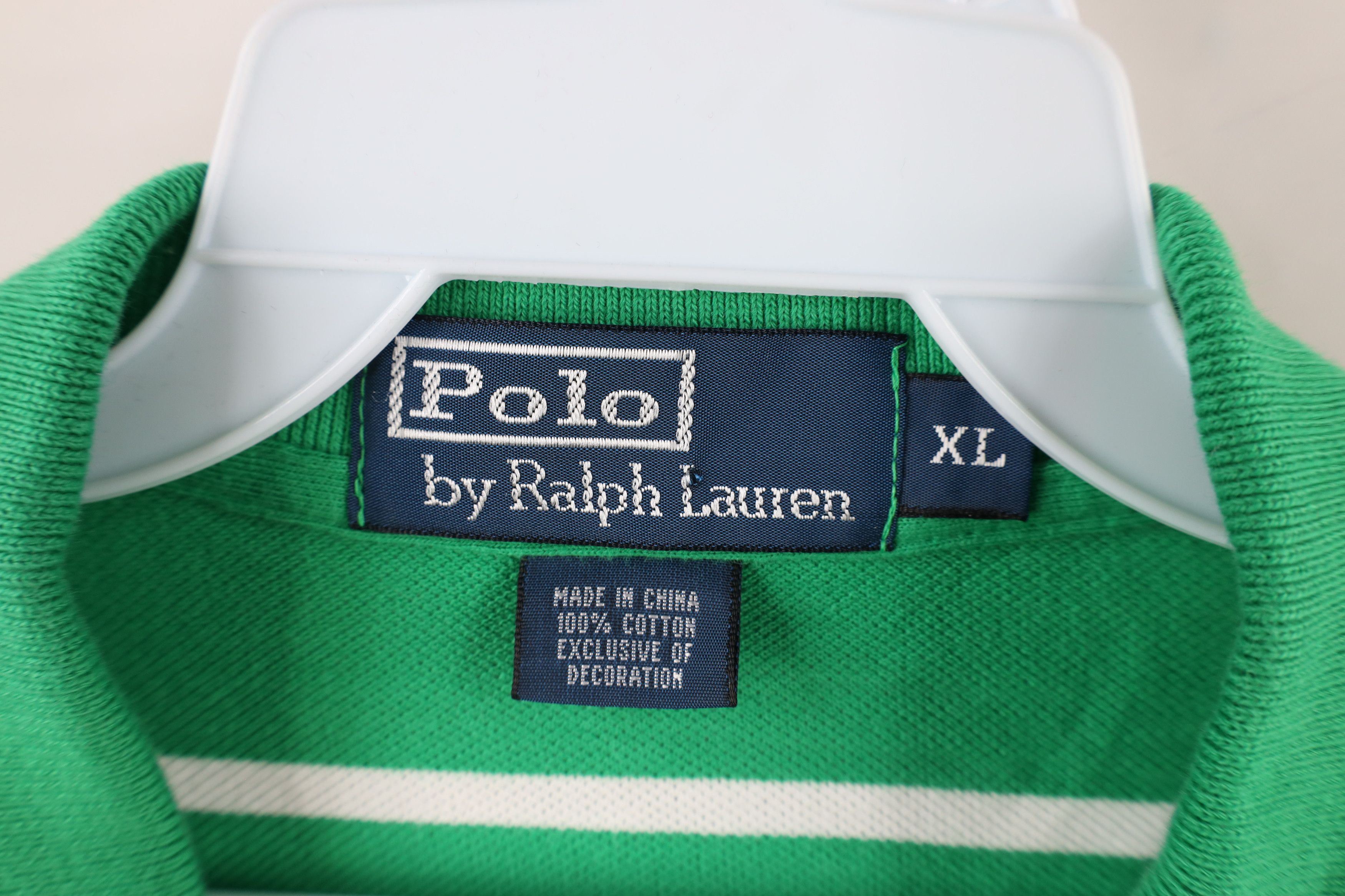 Ralph Lauren Vintage 90s Ralph Lauren Short Sleeve Collared Polo Shirt Size US XL / EU 56 / 4 - 6 Thumbnail