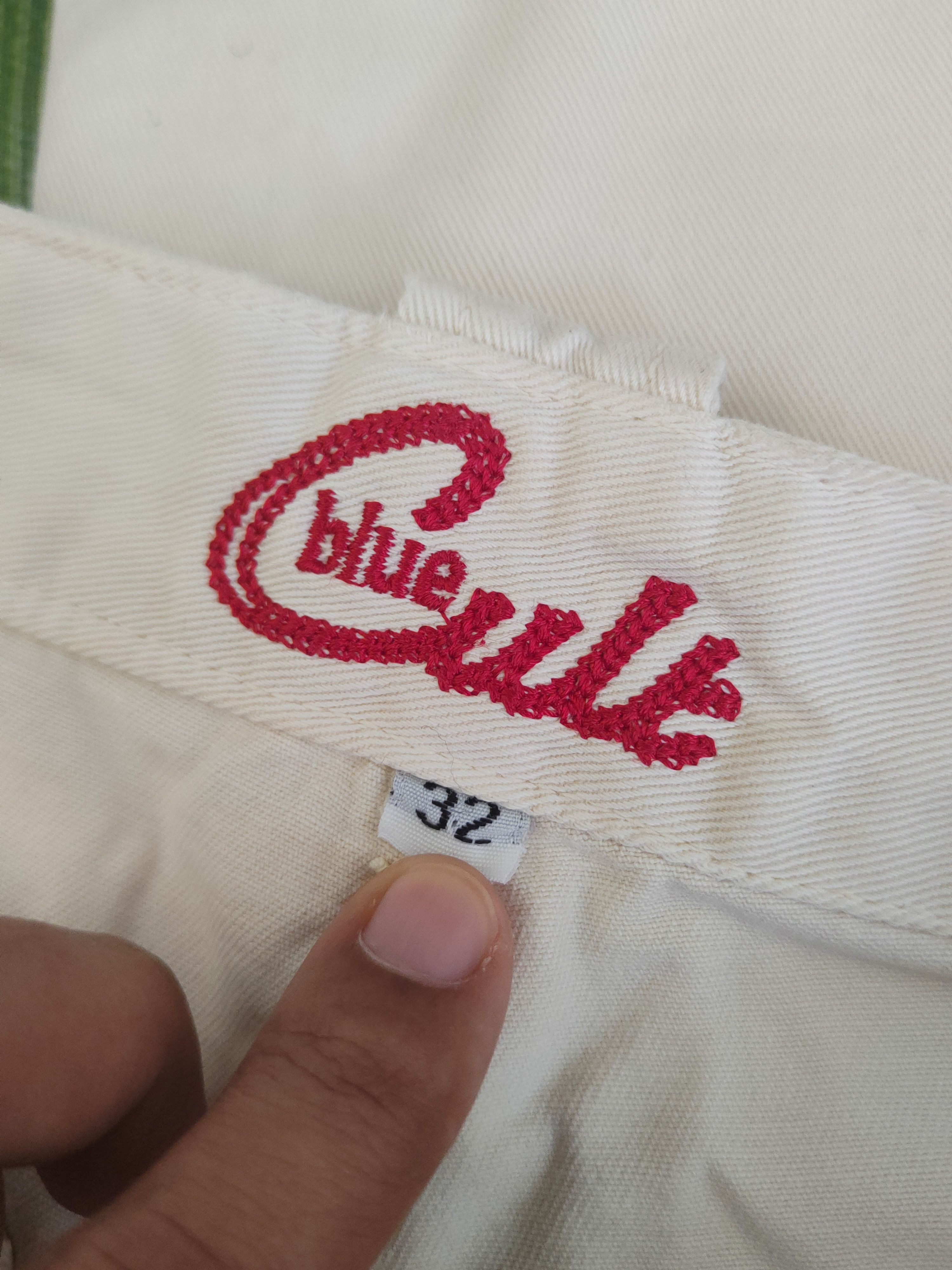 Japanese Brand DL Blue Cult Ivory Multipocket Tactical Cargo Pants #1791 Size 32" / US 10 / IT 46 - 14 Thumbnail