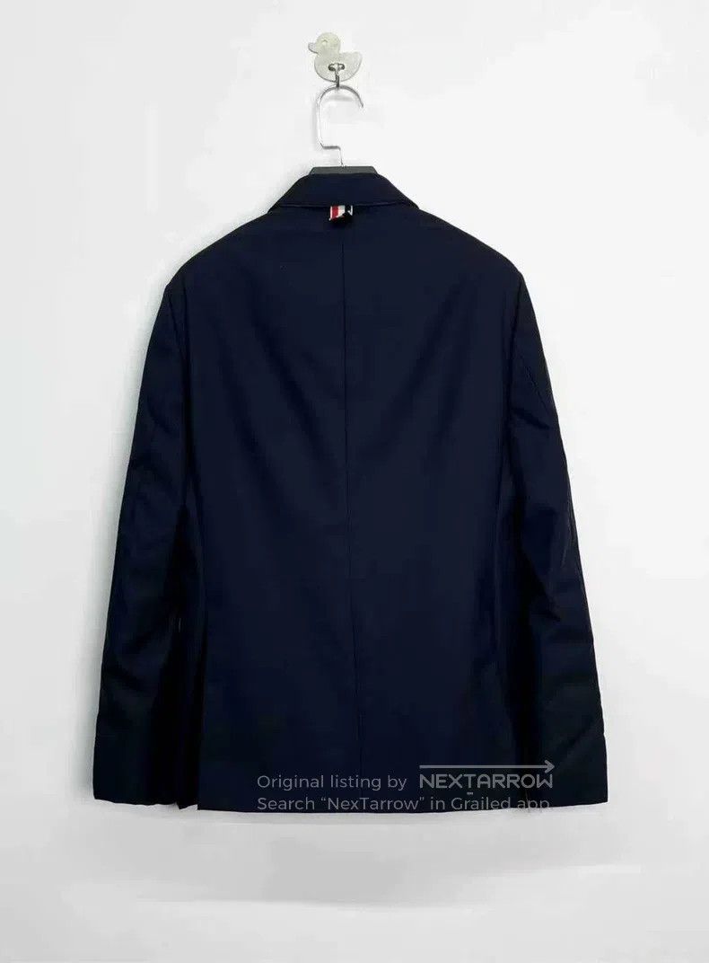 Thom Browne Thom Browne size 1 Blue Navy anchor gold buttoned suit jack Size 40S - 2 Thumbnail