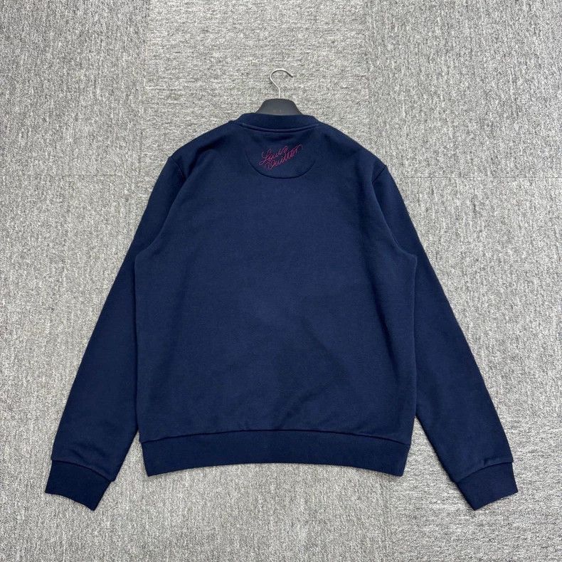 Louis Vuitton Louis Vuitton SS25 embroidered patch sweatshirt Size US XL / EU 56 / 4 - 6 Thumbnail