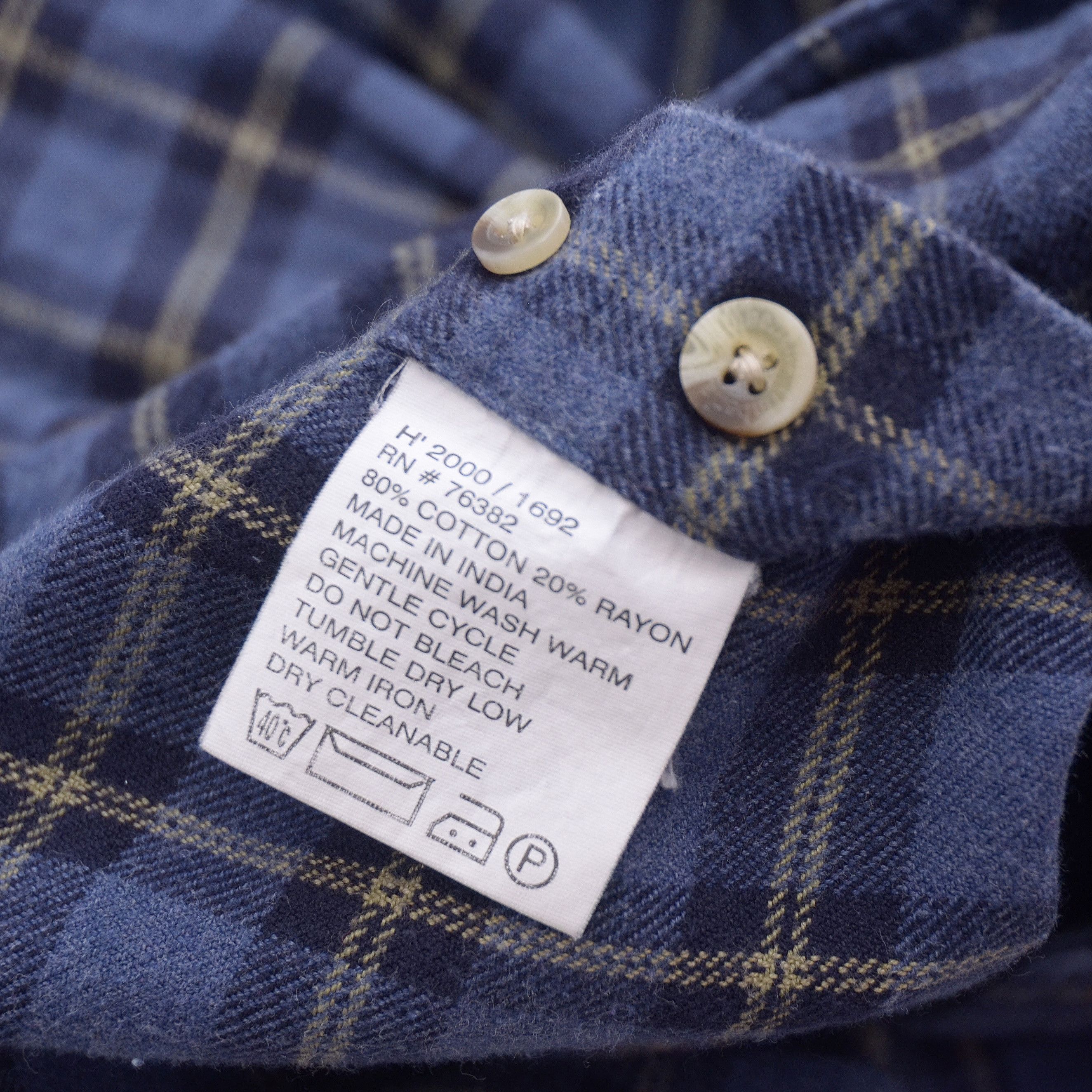 Timberland × Vintage Vintage Timberland Flannel Shirt Plaid Check Thick Oversized Size US M / EU 48-50 / 2 - 11 Thumbnail
