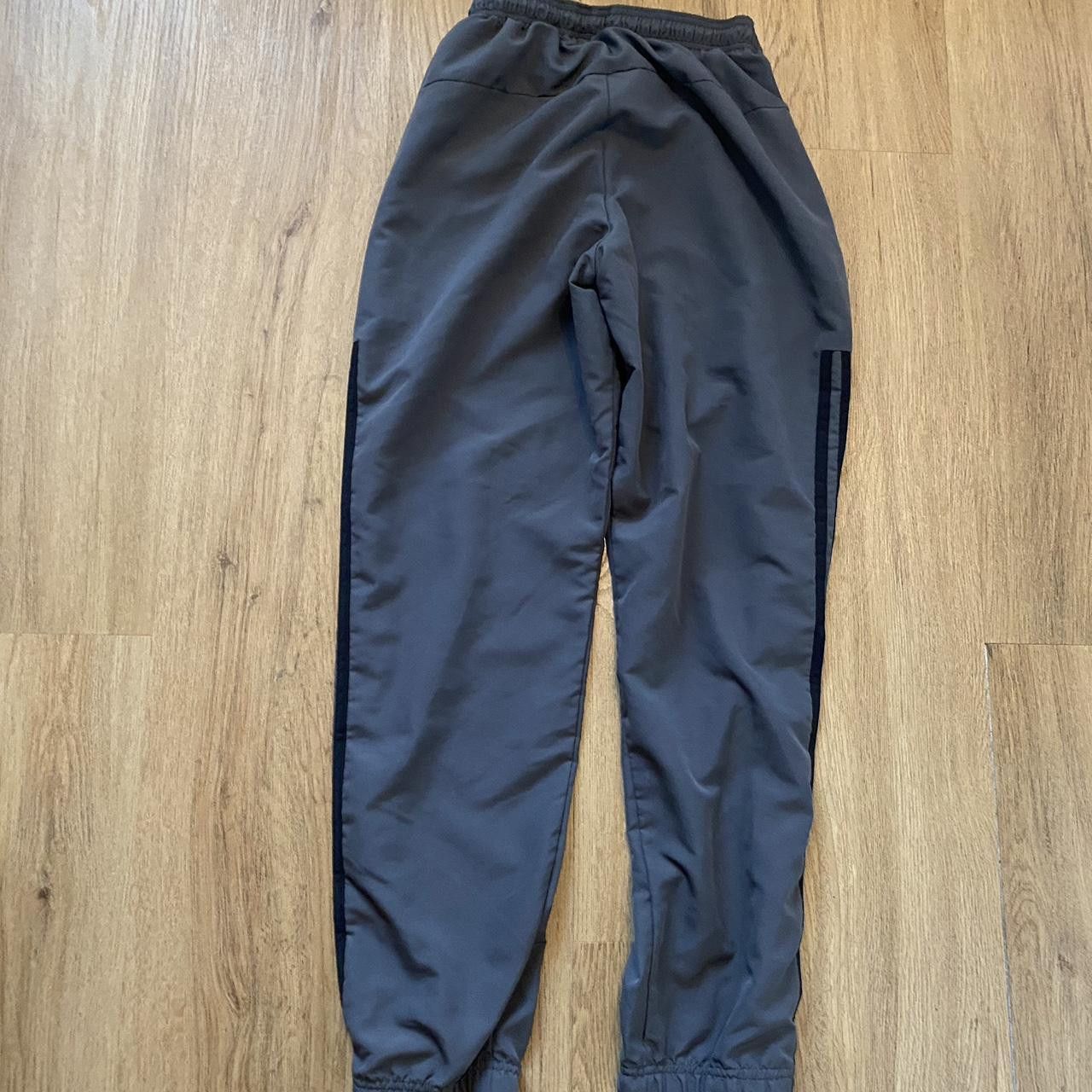 Adidas Adidas blue tracksuit bottoms #tracksuit Baggy Vintage Size US 37 - 3 Thumbnail