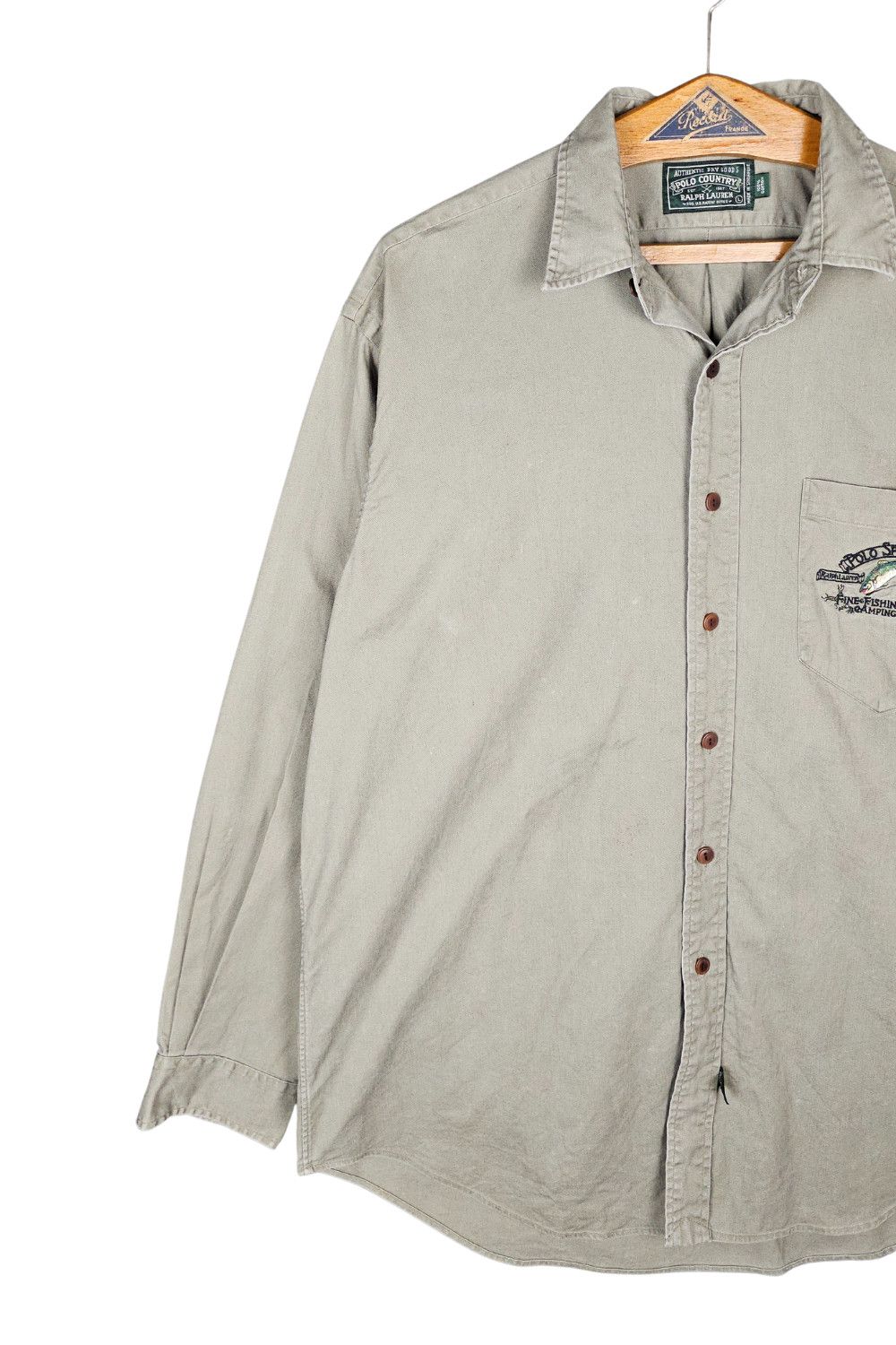 RRL Ralph Lauren 1990 Polo Country “Polo Sportsman” Fishing Shirt - L Size US L / EU 52-54 / 3 - 5 Thumbnail