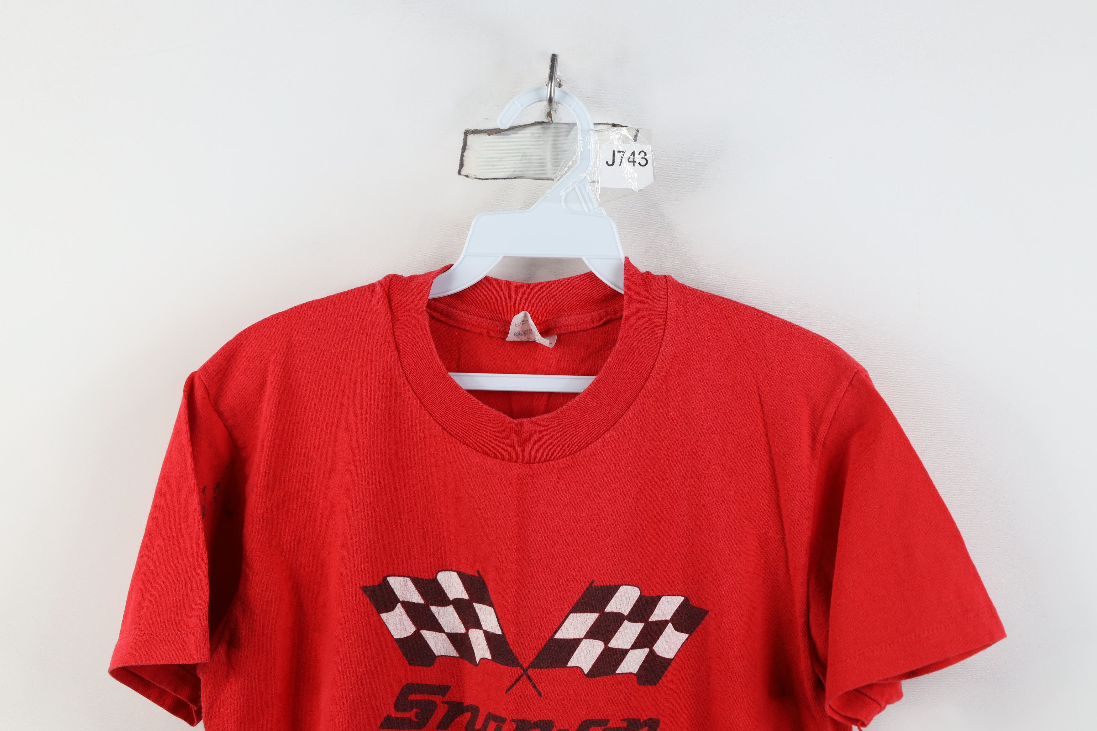 Vintage Vintage 80s Performance Team Racing Short Sleeve T-Shirt USA Size US M / EU 48-50 / 2 - 2 Thumbnail