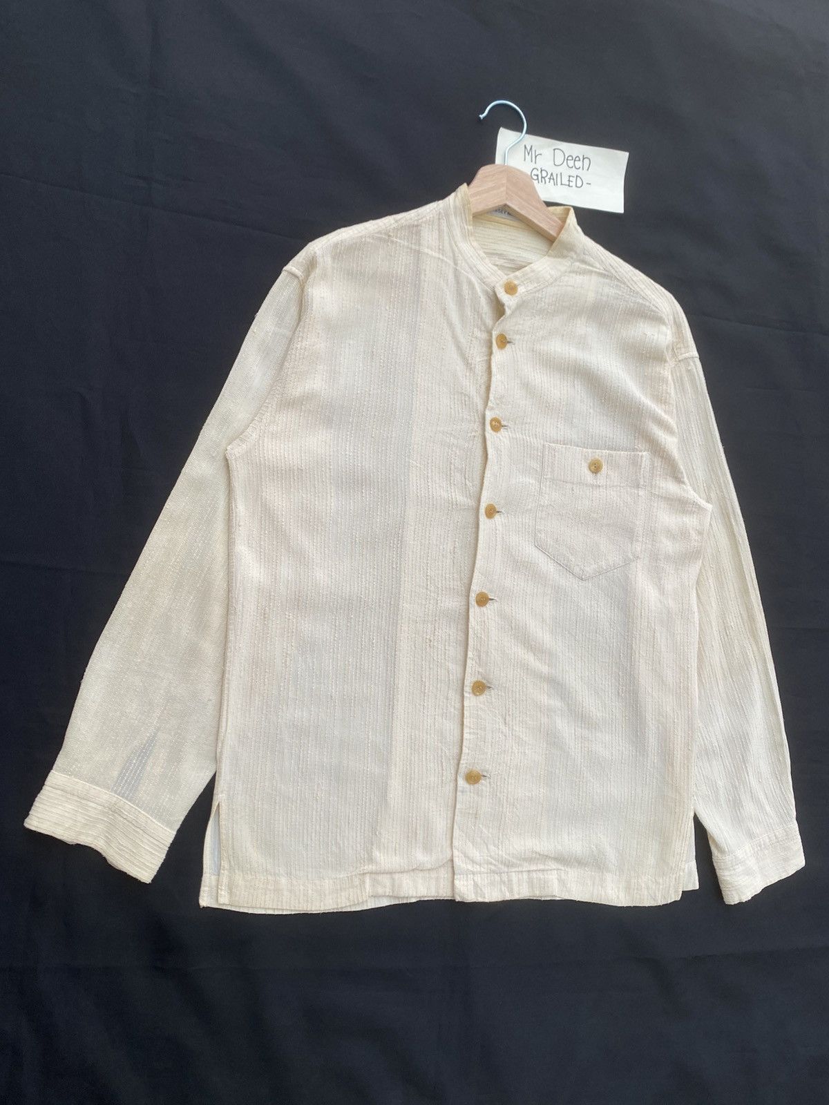 Issey Miyake Rare Vintage 90s Issey Miyake Men Longsleeve Buttons Shirt Size US M / EU 48-50 / 2 - 3 Thumbnail
