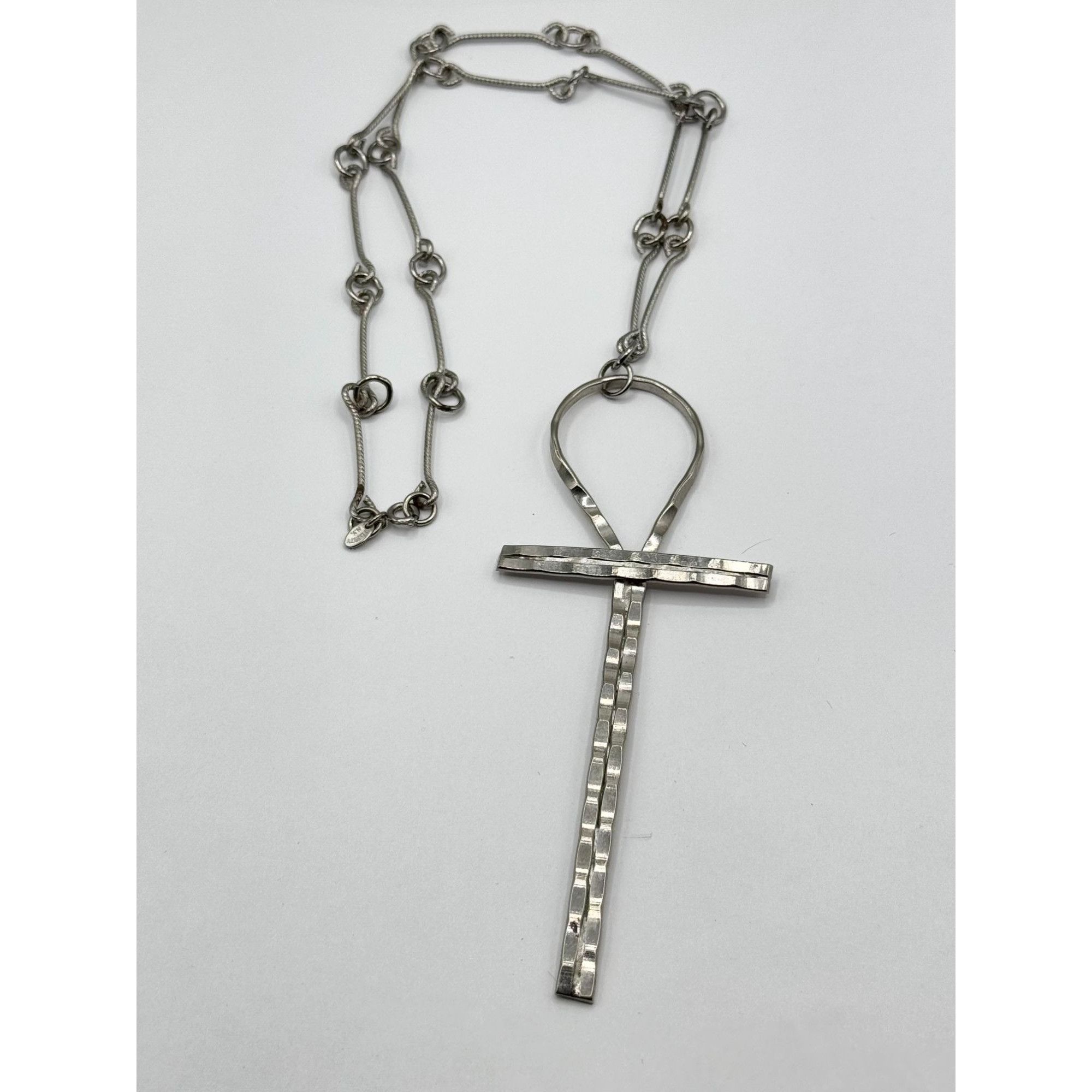 Vintage Vintage Celebrity NY Big Pharaoh Large Ankh 70s Pendant Neck Size ONE SIZE - 2 Thumbnail