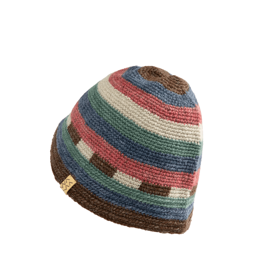 Visvim o1h1sh10525 Size: M/Meda Crochet Knit Hat in Multicolor Size ONE SIZE - 2 Thumbnail