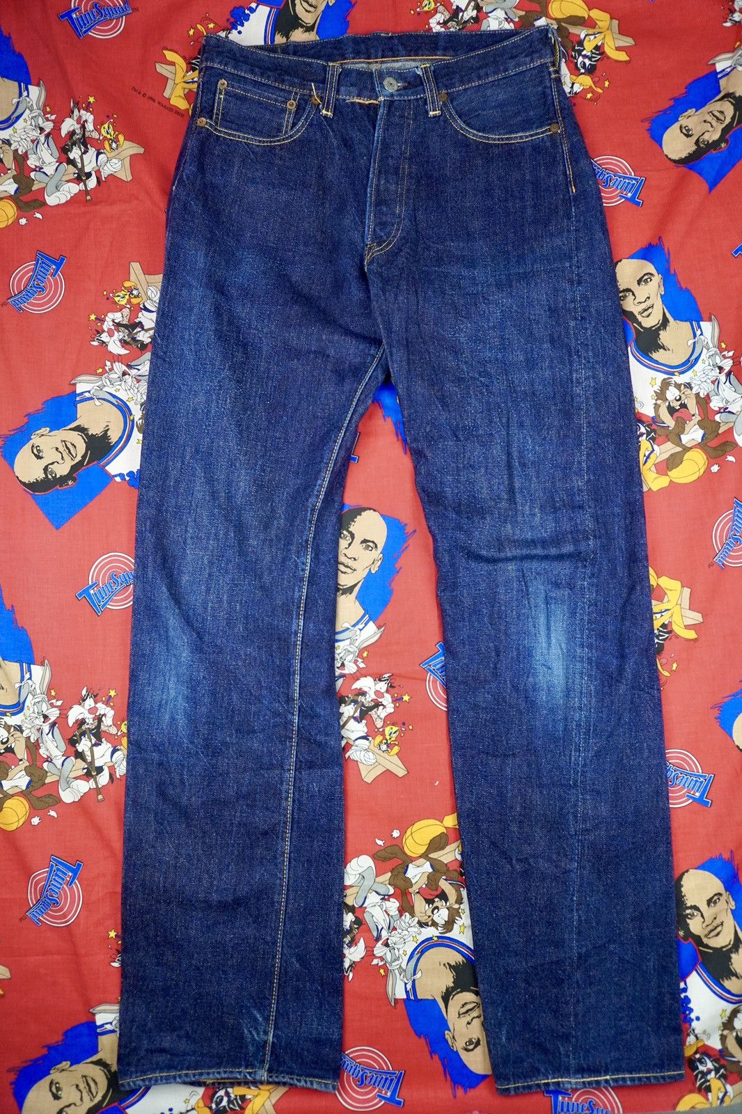 Japanese Brand × The Real McCoy's Joe McCoy Lot 906 14.75oz Right Twill Denim Deerskin Label Size US 30 / EU 46 - 3 Thumbnail