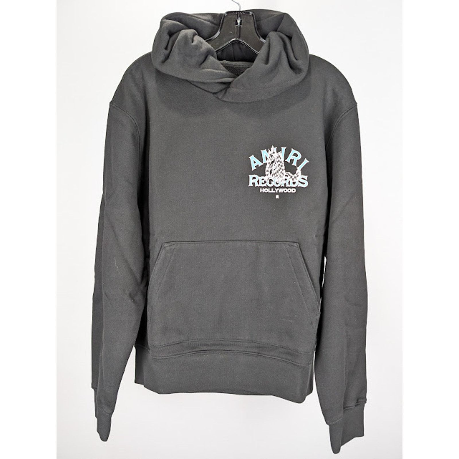 Amiri o1rshd1 Records Wolf Hoodie in Black Size US XXL / EU 58 / 5 - 2 Thumbnail