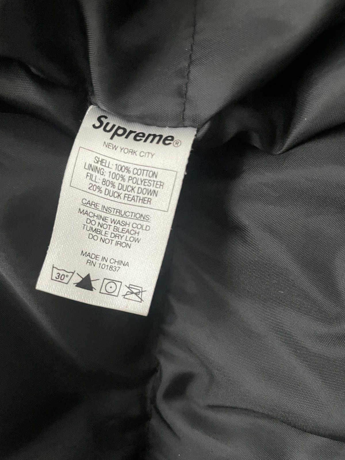 Supreme Supreme FW16 Astronaut Puffy Jacket Black Size US S / EU 44-46 / 1 - 5 Thumbnail