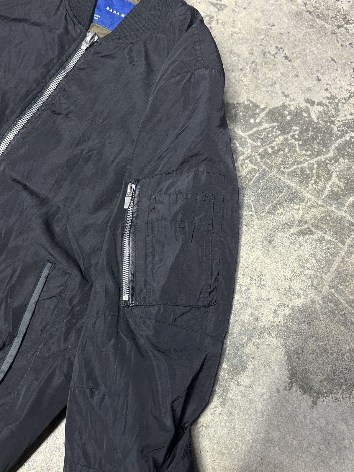 Zara 🔥🖤 Zara Man Bomber Jacket 🖤🔥 Size US M / EU 48-50 / 2 - 7 Thumbnail