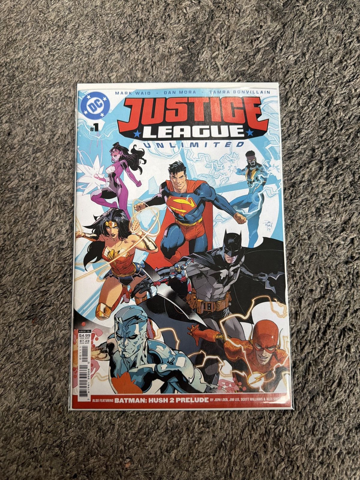DC Comics 2025 DC Comics Justice League Unlimited #1 Comic Book Size ONE SIZE - 1 Thumbnail